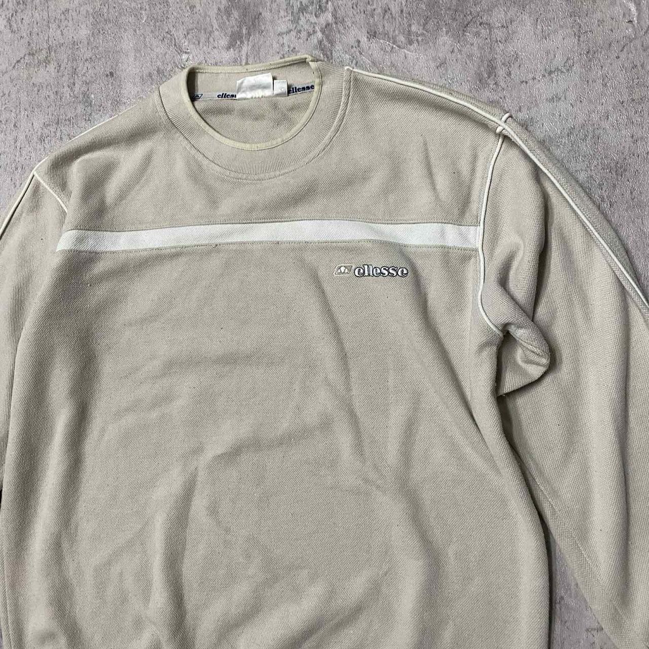 Adidas Tan and cream Adidas sweatshirt with embroidered logo adidas Size US M / EU 48-50 / 2 - 2 Thumbnail
