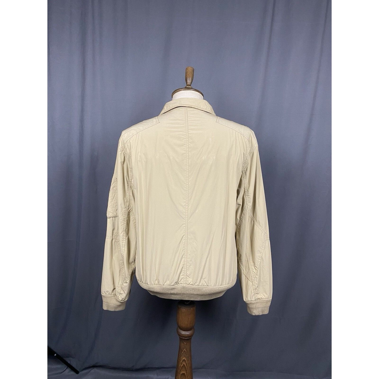 Polo Ralph Lauren Polo Ralph Lauren Men's Beige Nylon Multipocket Bomber Jacke Size US XXL / EU 58 / 5 - 7 Thumbnail