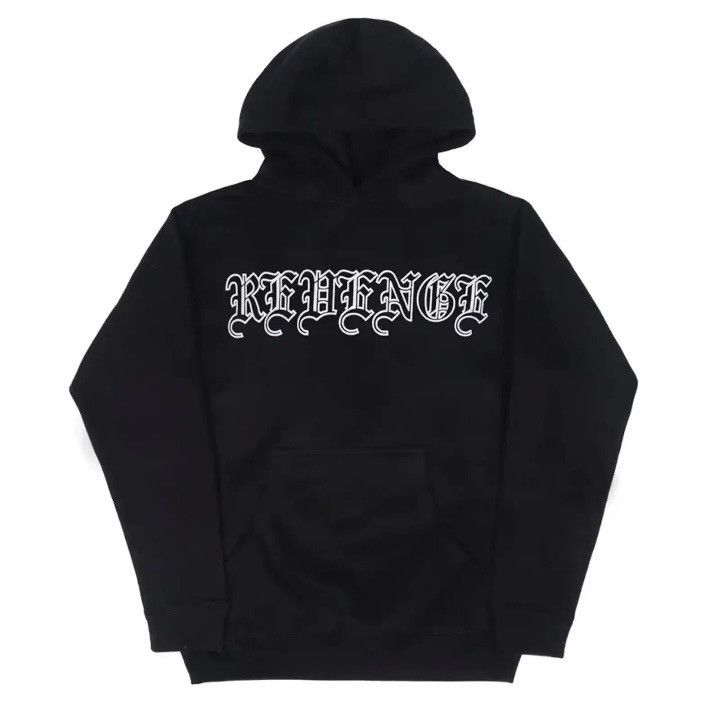 Revenge Revenge Black and White Reaper Hoodie Size US L / EU 52-54 / 3 - 3 Thumbnail