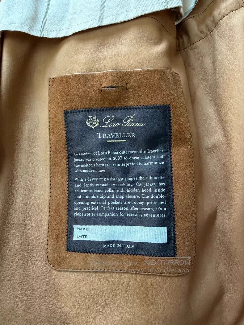 Loro Piana Loro Piana 2025 Autumn/Winter Sheepskin Suede Traveller, C Size US M / EU 48-50 / 2 - 5 Thumbnail