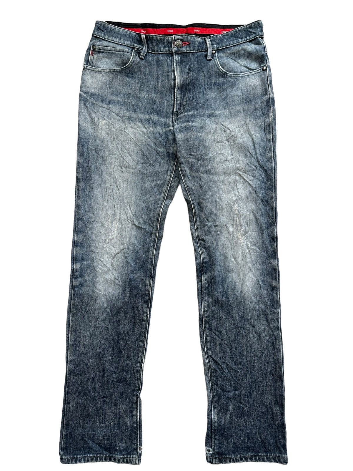 Edwin Vintage Edwin 503 Wild Fire Jeans Blue Fade jeans Size US 35 - 4 Thumbnail