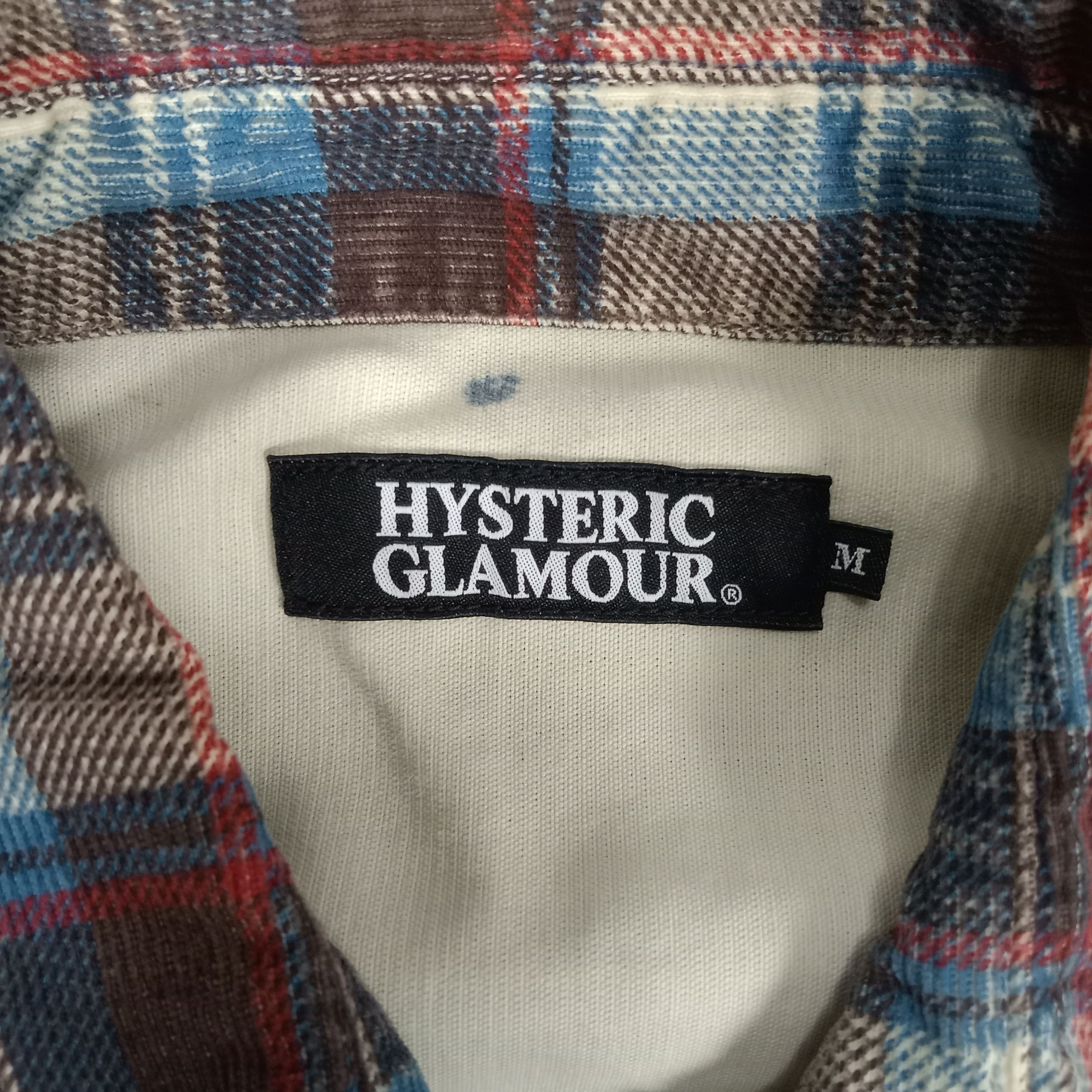 Hysteric Glamour × Japanese Brand × Vintage Hysteric Glamour Japanese Brand Flannel Shirt Size US M / EU 48-50 / 2 - 6 Thumbnail