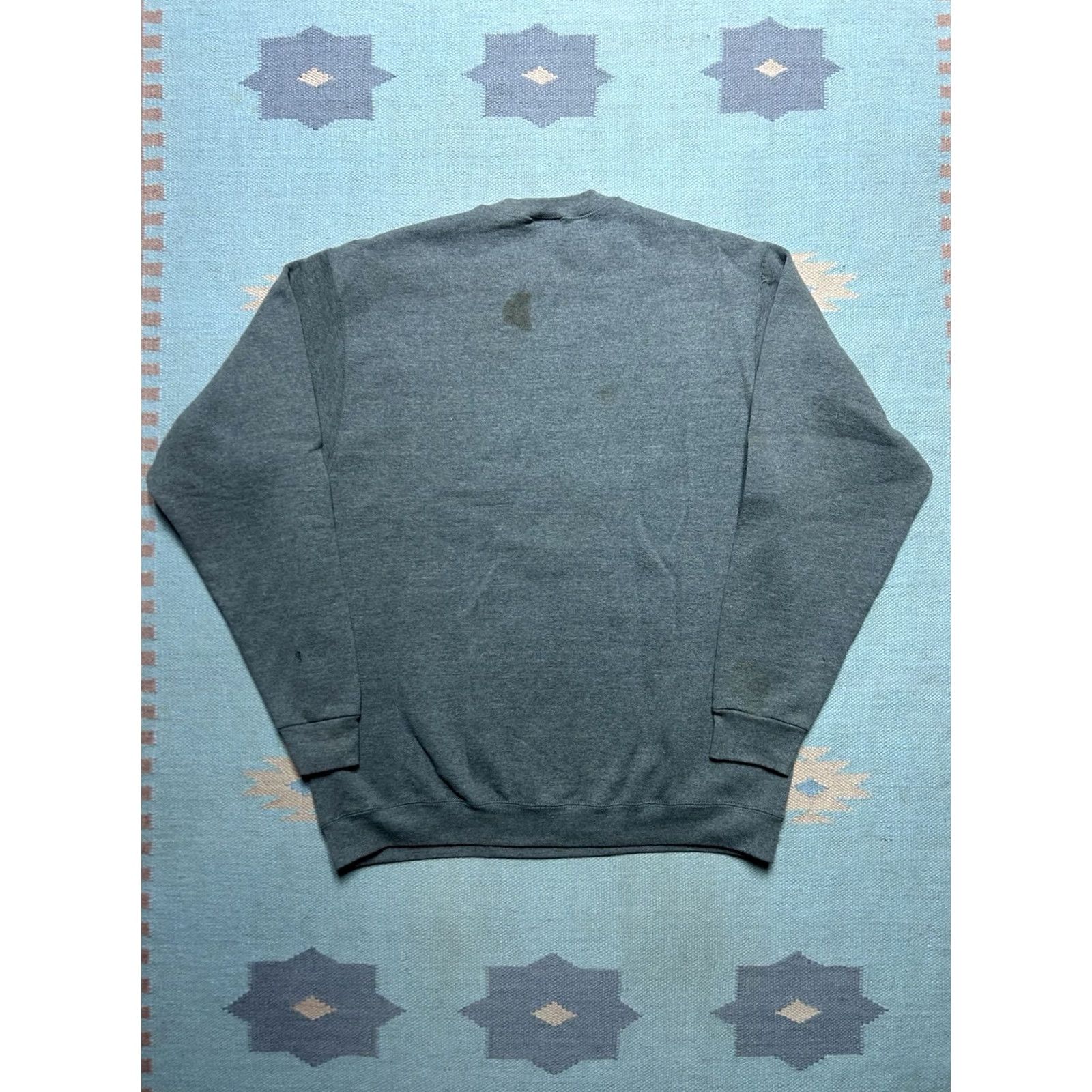 Wilson VINTAGE Sweatshirt Wilson gray pullover Distressed Adult XL Size US XL / EU 56 / 4 - 3 Thumbnail