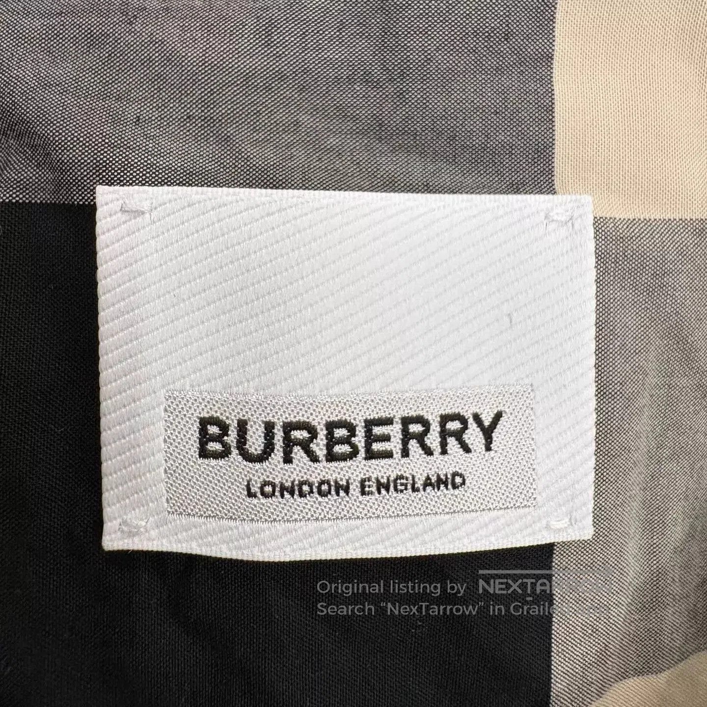 Burberry Multi Checkered Long Sleeve Button. Size US M / EU 48-50 / 2 - 3 Thumbnail