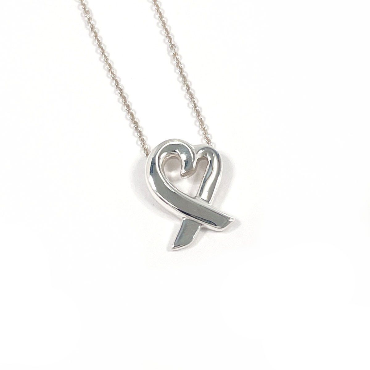 Tiffany & Co. Tiffany & Co. Tiffany & Co. Paloma Picasso Loving Heart Silver 925 Necklace Precious Metal Necklace DUTY FREE for USA Size ONE SIZE - 1 Thumbnail