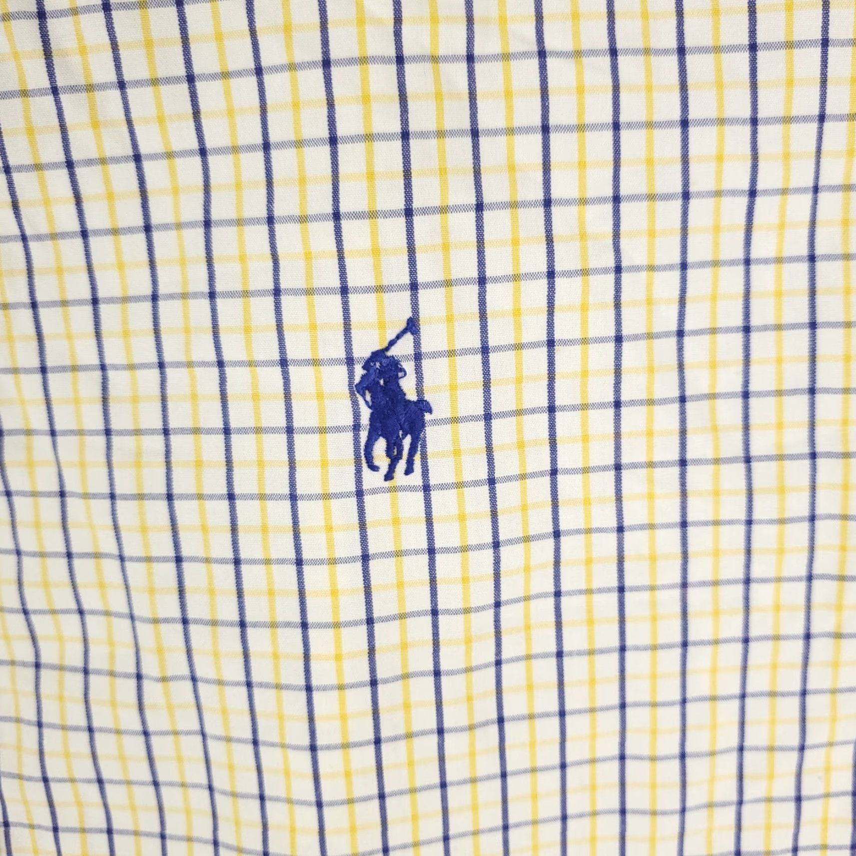 Ralph Lauren VINTAGE Ralph Lauren Shirt Mens Large Check Plaid Button-Up Long Sleeve Cotton Casual Classic Size US L / EU 52-54 / 3 - 2 Thumbnail