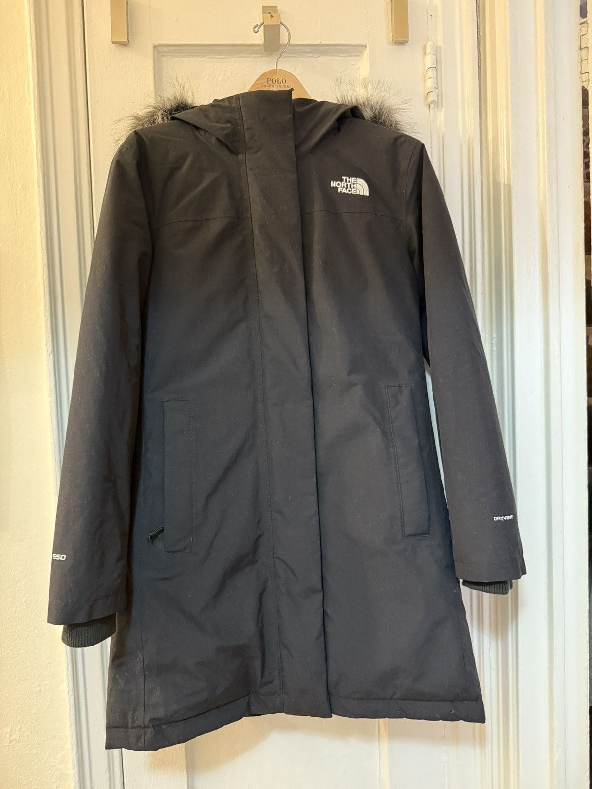 The North Face The North Face Women's Arctic Hooded Faux-Fur-Trim Parka Size M / US 6-8 / IT 42-44 - 1 Thumbnail