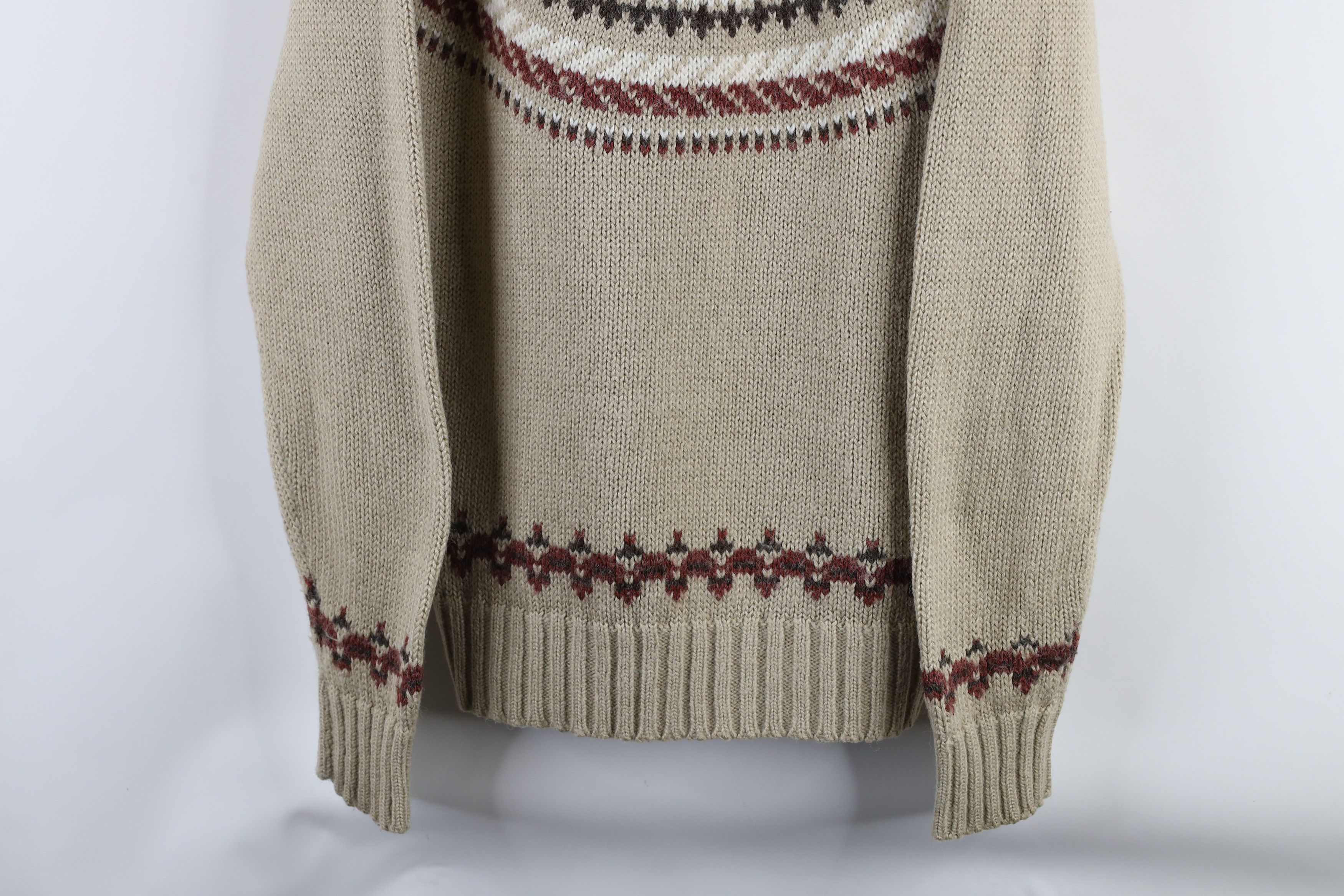 Vintage Vintage 90s Streetwear Fair Isle Knit Crewneck Sweater Size US M / EU 48-50 / 2 - 3 Thumbnail