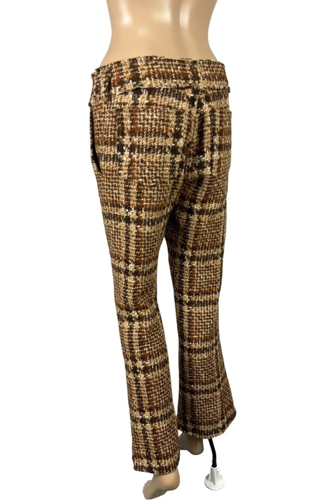 Junya Watanabe Junya Watanabe Comme des Garcons Wool Tweed Pants Bootcut Size 27" / US 4 / IT 40 - 5 Thumbnail