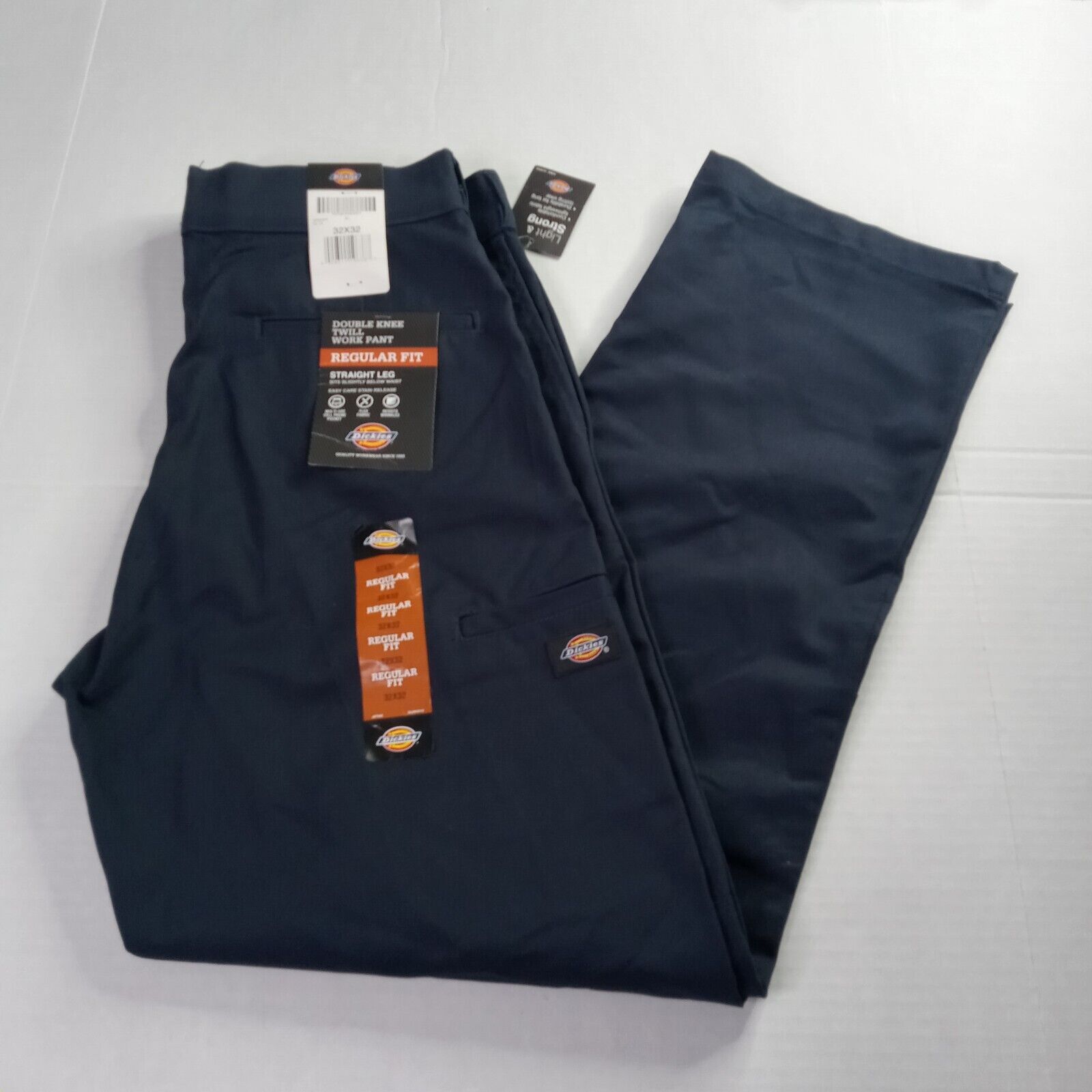 Dickies Dickies Regular Fit Double Knee Work Pants Men's 32x32 Blue Size US 32 / EU 48 - 1 Thumbnail