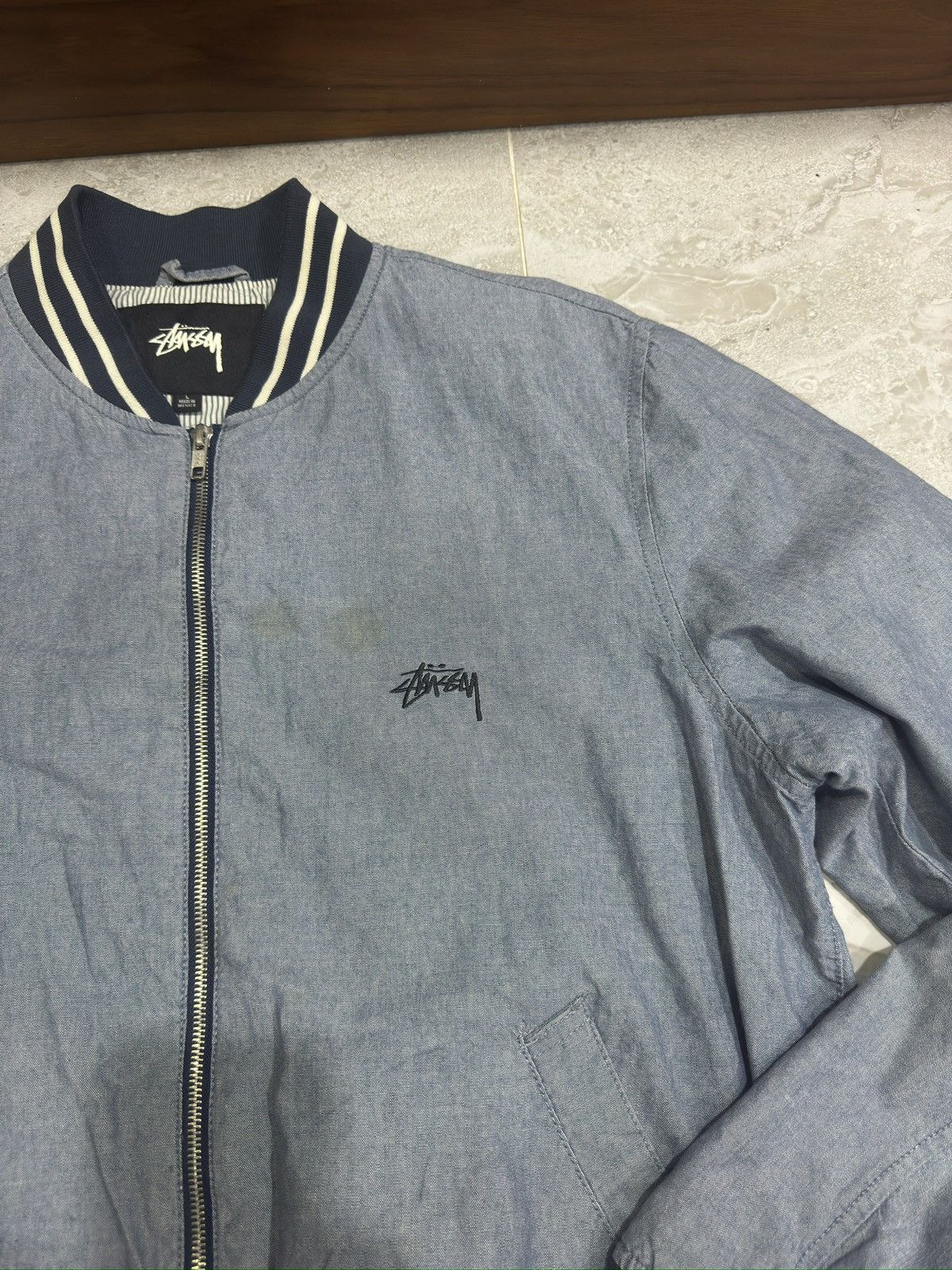 Stussy STUSSY ZIPPER JACKET Size US L / EU 52-54 / 3 - 2 Thumbnail