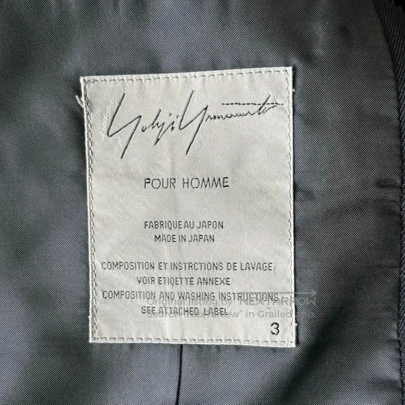 Yohji Yamamoto Yohji Yamamoto Mafia Wool Cashmere Blazer. Size US M / EU 48-50 / 2 - 6 Thumbnail