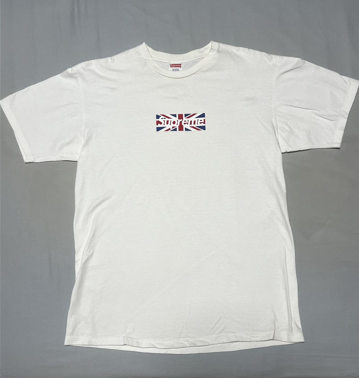 Supreme Box Logo Union Jack | Grailed