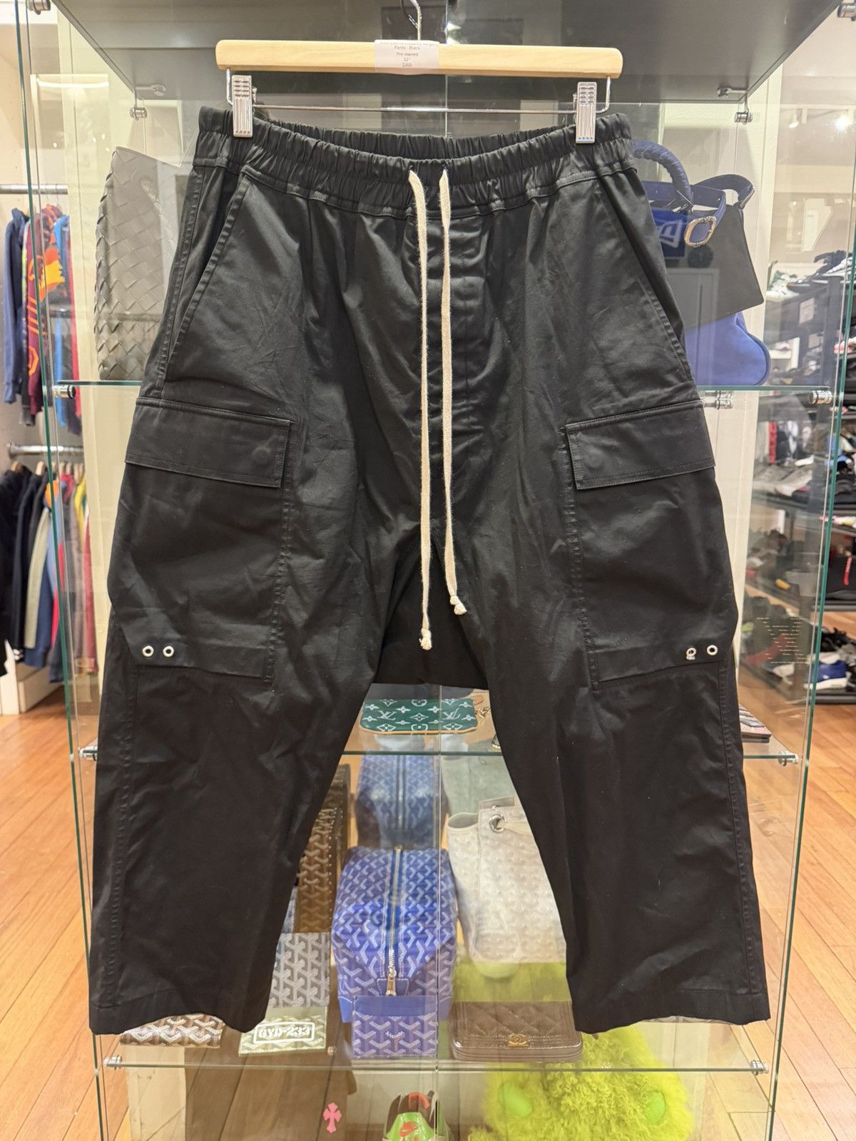 Rick Owens Cropped Cargo Pants RU17S9385-TE | Grailed
