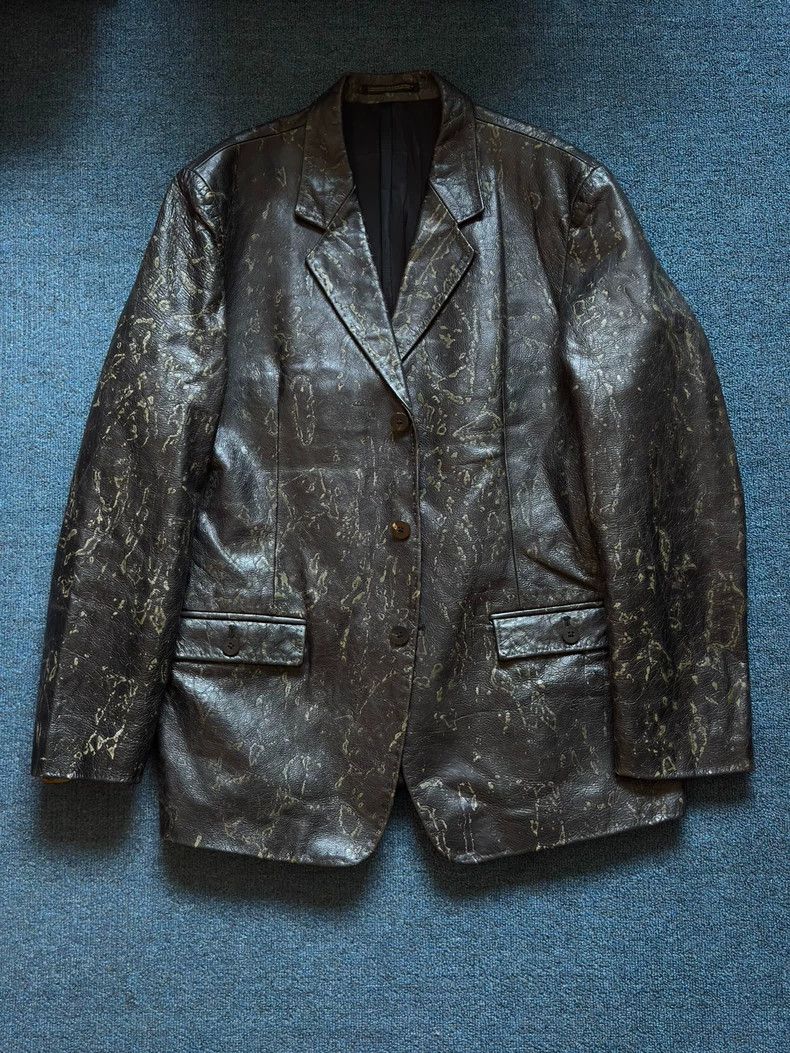 Yohji Yamamoto Yohji Yamamoto 2000AW Cowhide jacket Size US M / EU 48-50 / 2 - 1 Thumbnail