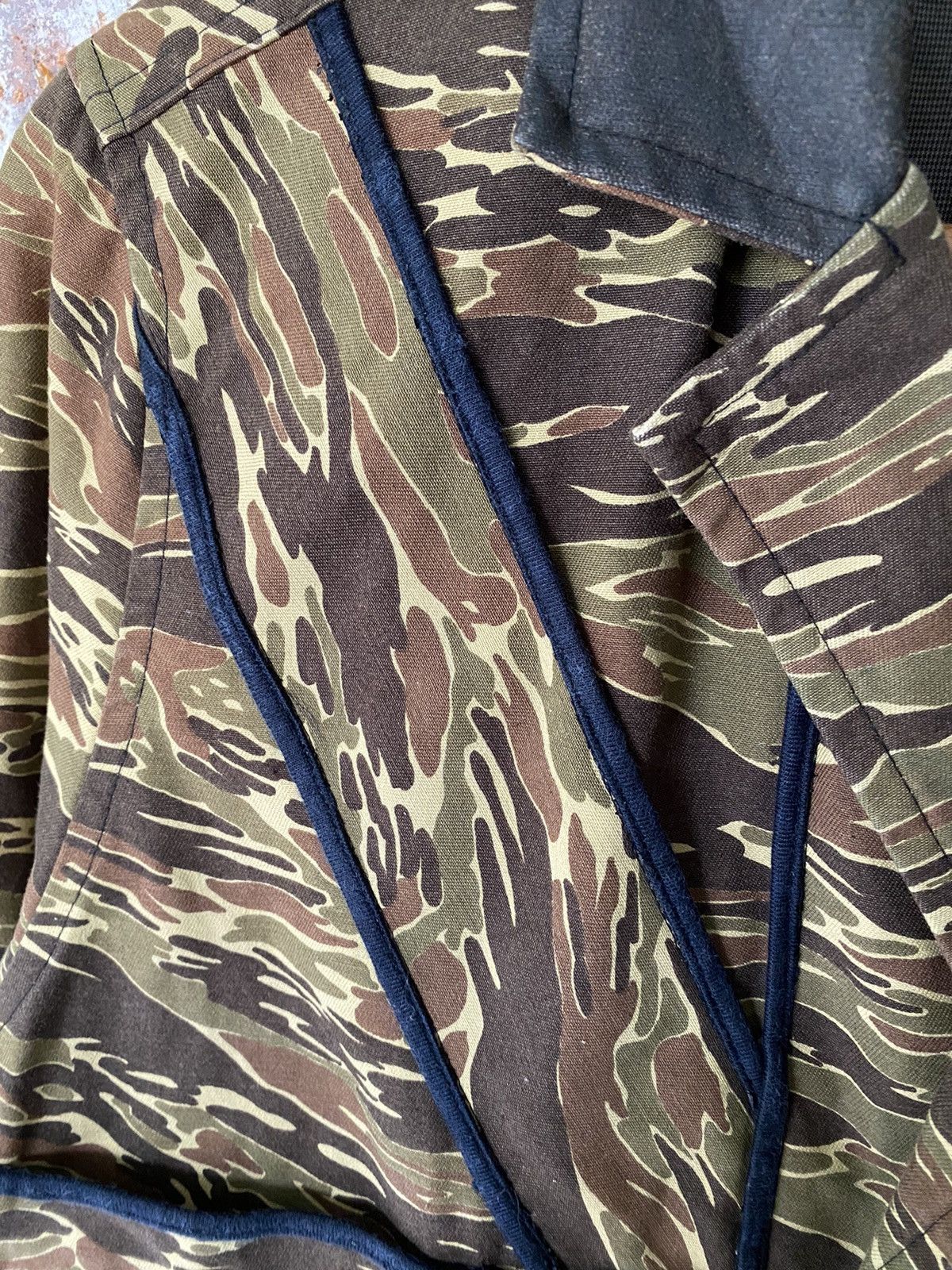 Japanese Brand 1990s MILKBOY Union Jack camo Military Jacket Size US L / EU 52-54 / 3 - 9 Thumbnail