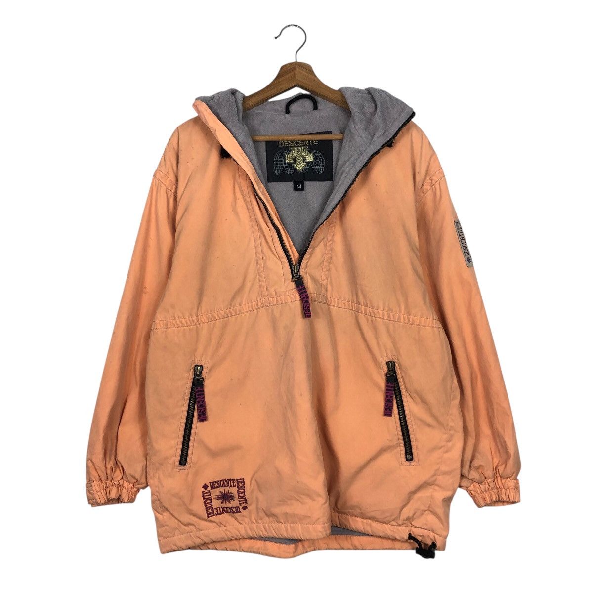 Japanese Brand 📌Vintage Anorak Ski Jacket Descente Big Logo Issey Miyake Size US M / EU 48-50 / 2 - 14 Thumbnail