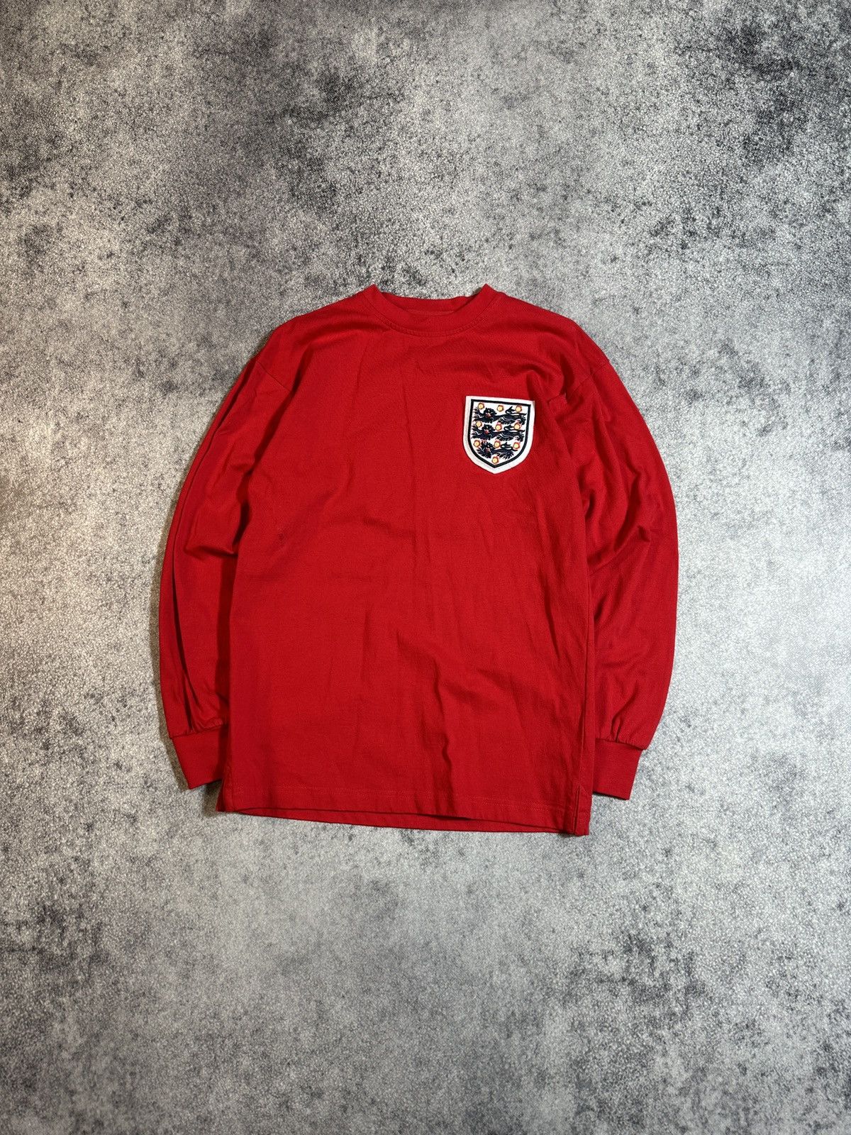 Vintage Vintage England 6 Soccer Jersey Blokecore Style Rare S Retro Size US S / EU 44-46 / 1 - 1 Thumbnail