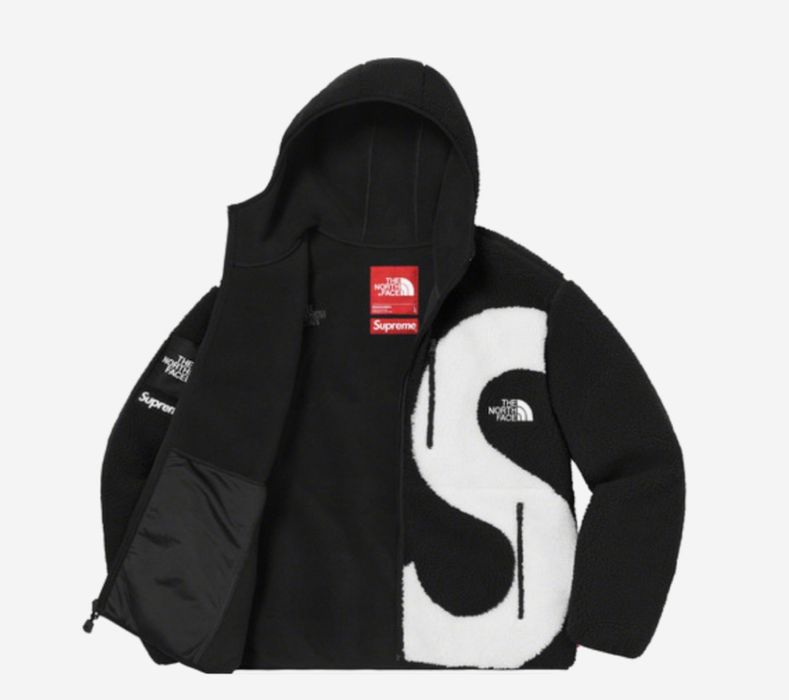 Supreme Supreme 20FW The North Face S Logo Fleece Jacket Black S | Grailed