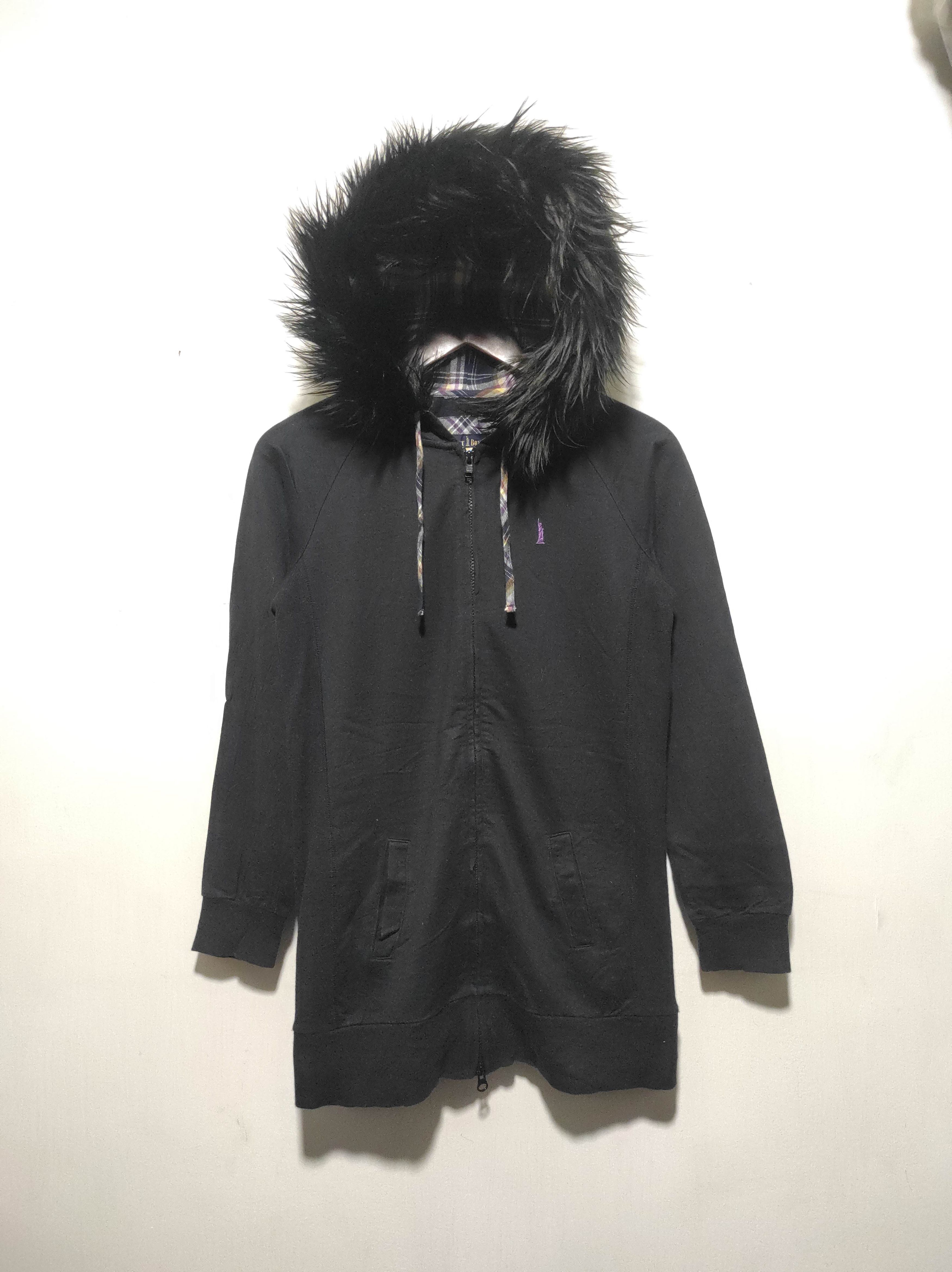 Hysteric Glamour East Boy Double Zipper Fur Hoodie IfSixWasNine LGB style Size US XS / EU 42 / 0 - 3 Thumbnail