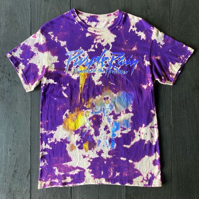 Vintage Vintage 00s Prince Purple Rain Tie Dye Tee | Grailed