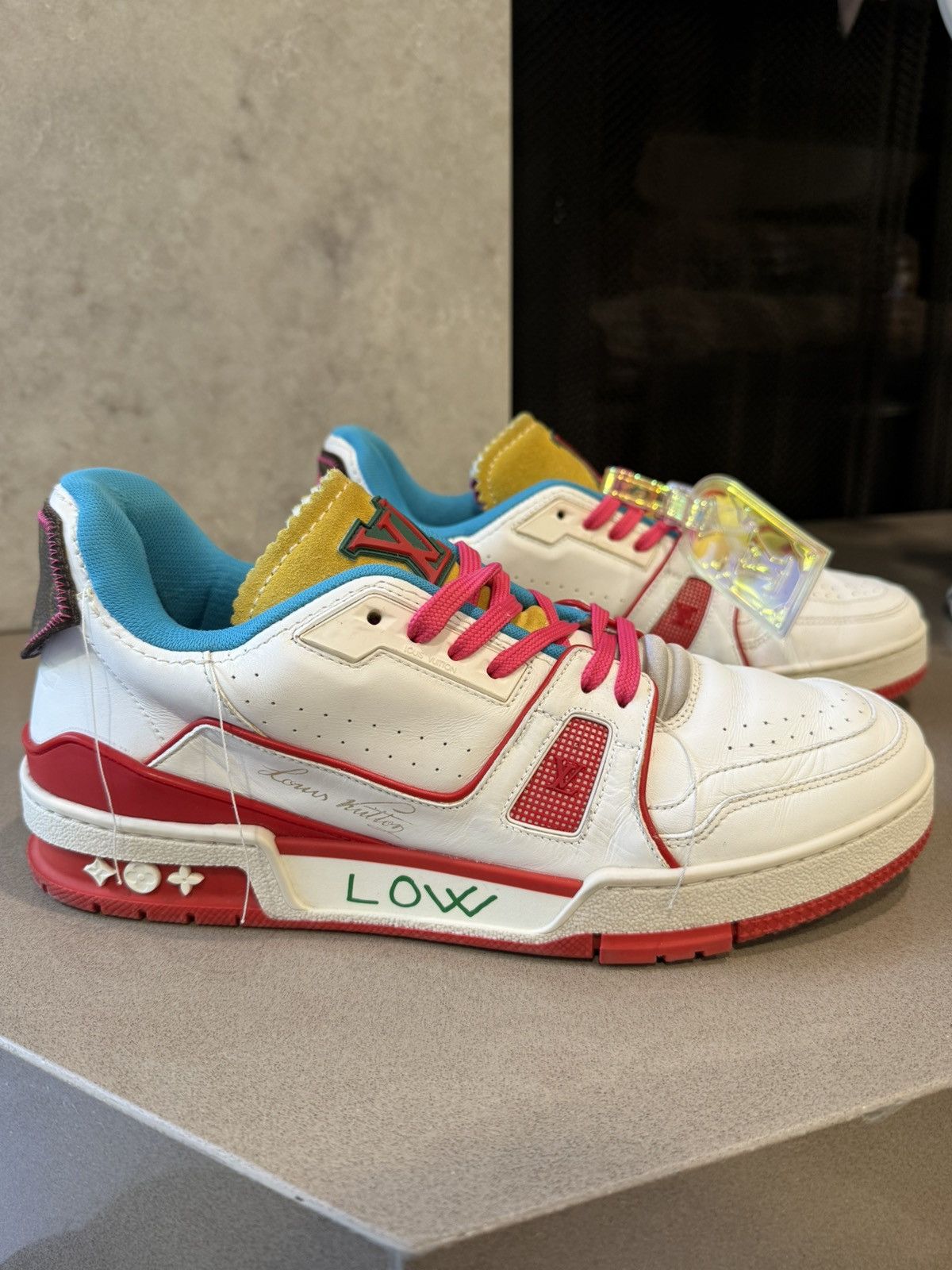 Louis Vuitton Louis Vuitton Japan Exclusive Upcycled Trainer Sneaker Size US 8 / EU 41 - 2 Thumbnail
