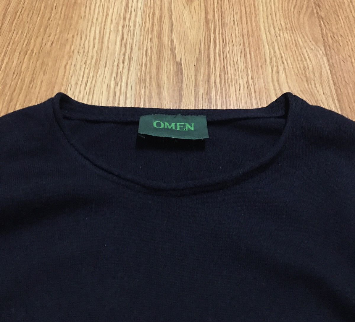 Other OMEN Pure Wool Navy Blue Sweater Jumper Size M Size M / US 6-8 / IT 42-44 - 7 Thumbnail