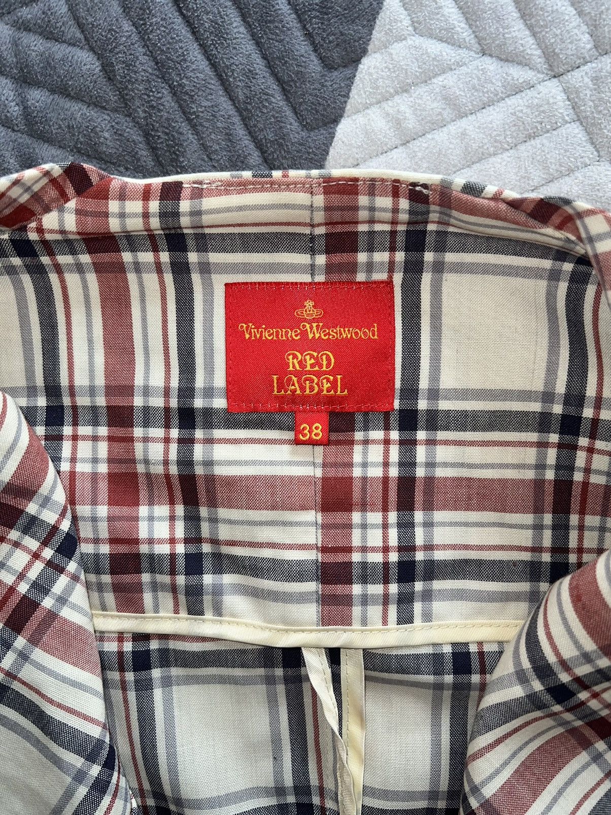 Vivienne Westwood Vivienne Westwood red label tartan wool blazer ♥️💙 Size XS / US 0-2 / IT 36-38 - 18 Thumbnail