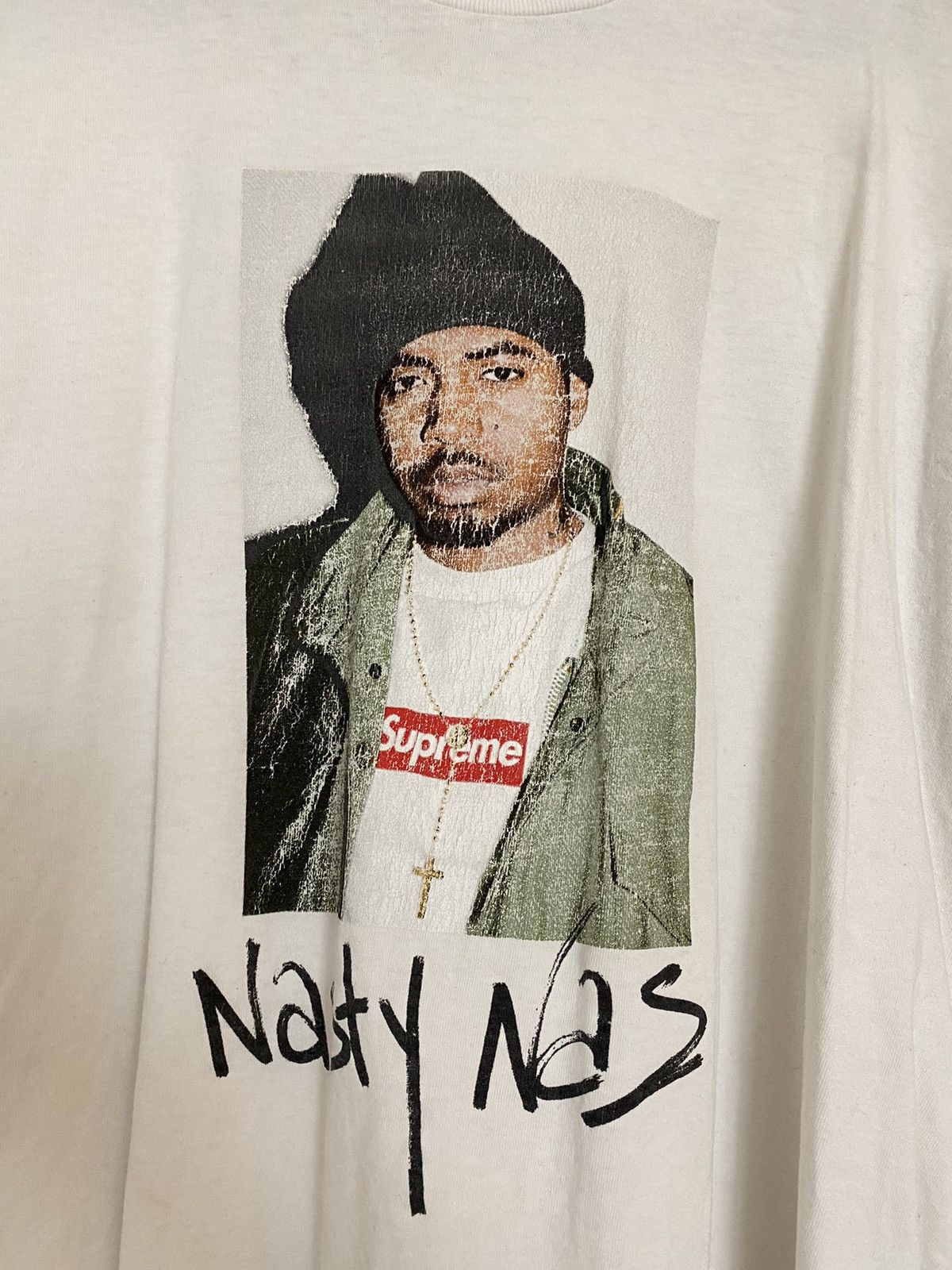 Supreme Supreme Nas T Shirt Size US L / EU 52-54 / 3 - 2 Thumbnail