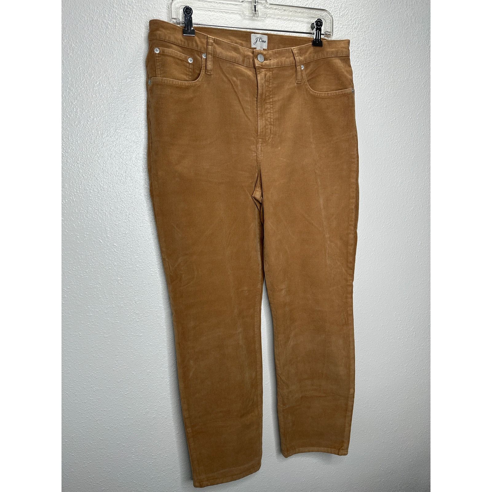 J.Crew NWT J Crew Gold Vintage Slim Straight Corduroy Pants 32 / 12 Size 32" / US 10 / IT 46 - 4 Thumbnail