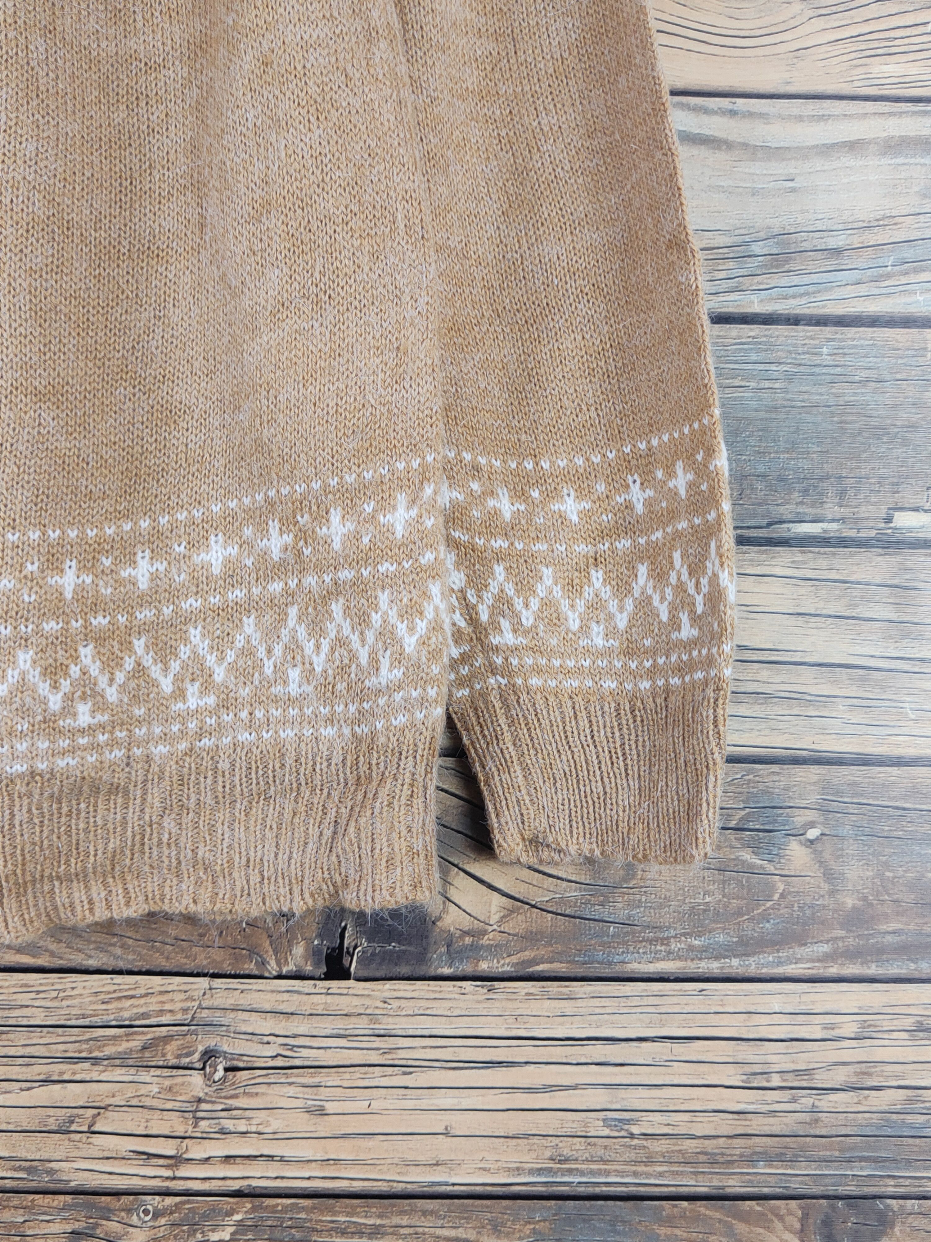Homespun Knitwear × Japanese Brand × Vintage Bi Abbey Brown Knitwear Sweatshirts #W1776 Size M / US 6-8 / IT 42-44 - 6 Thumbnail