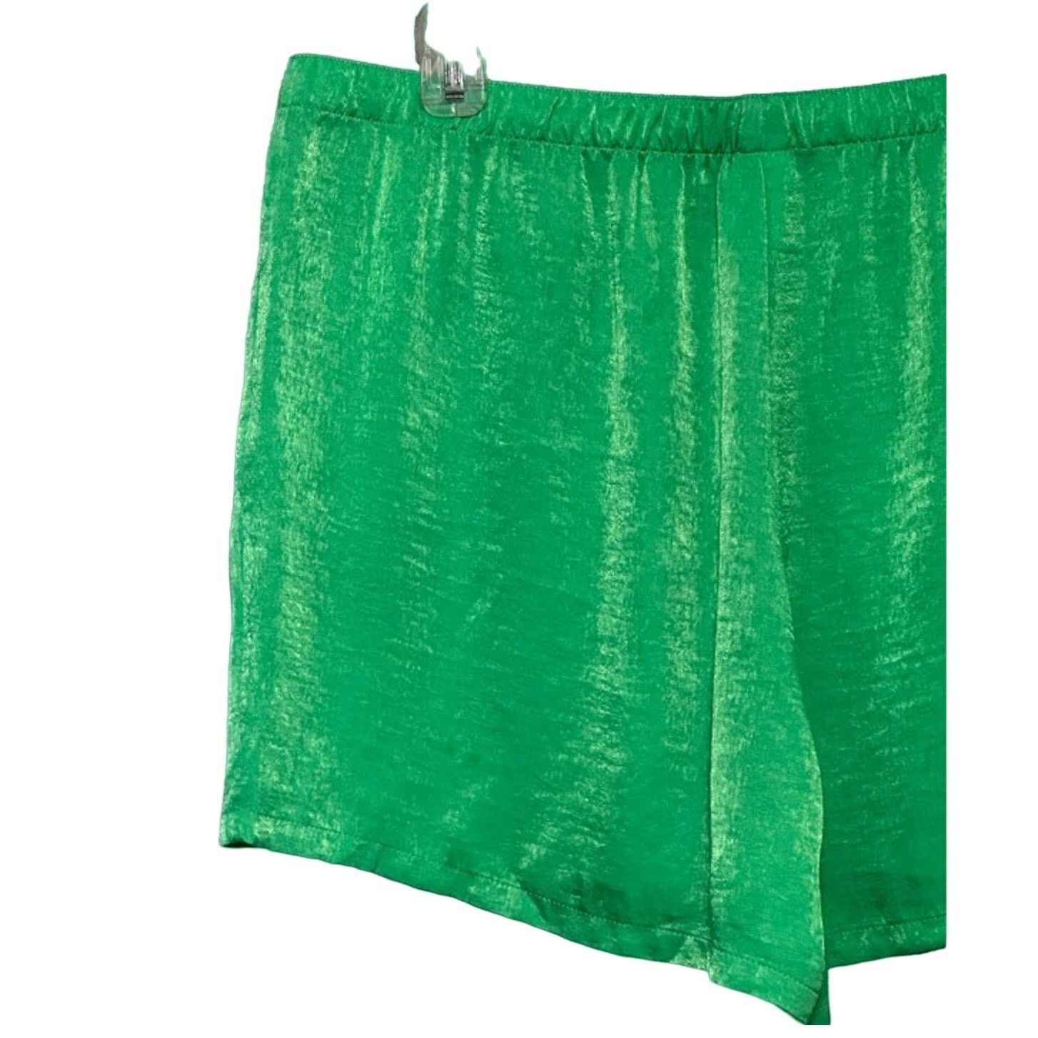 Other Abound Shorts High Rise Elastic Waistband Green Women's L Size 35" - 5 Thumbnail