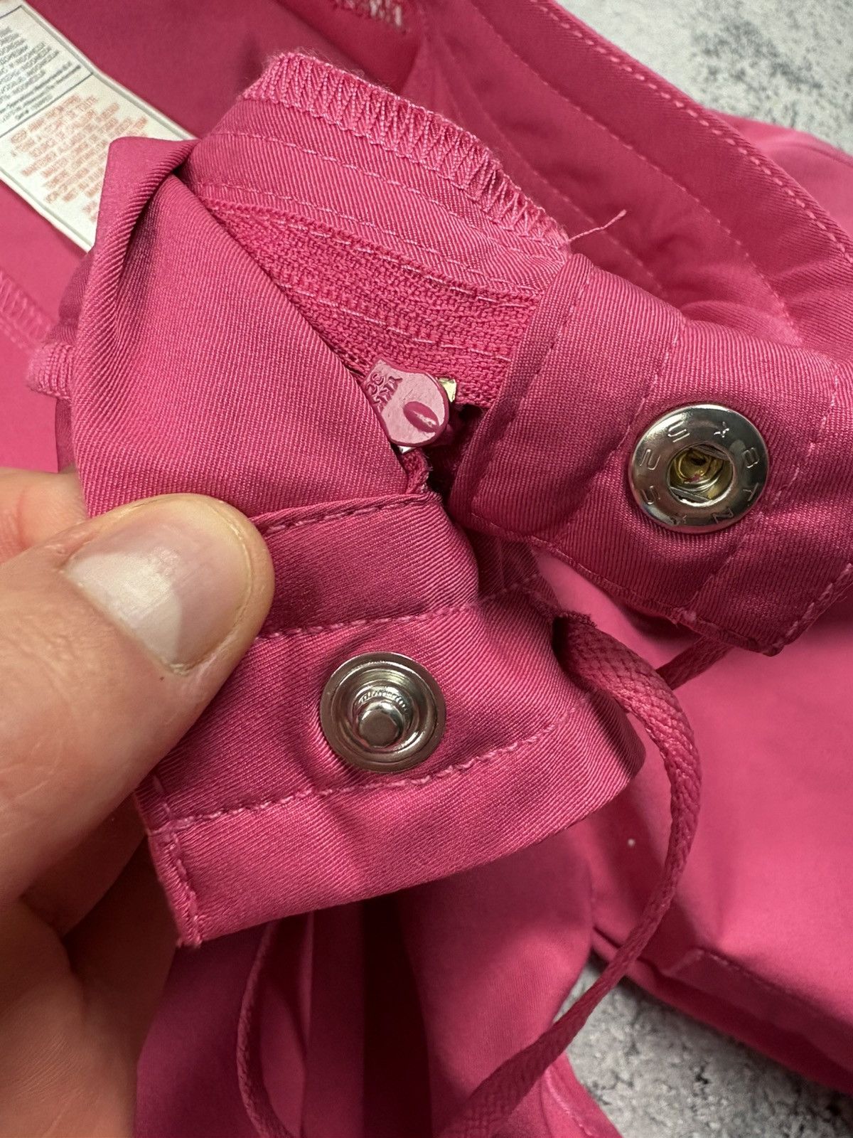 Nike NIKE Hype Baggy Pink Drawstrings Style Casual Pants Rare Size 28" / US 6 / IT 42 - 8 Thumbnail