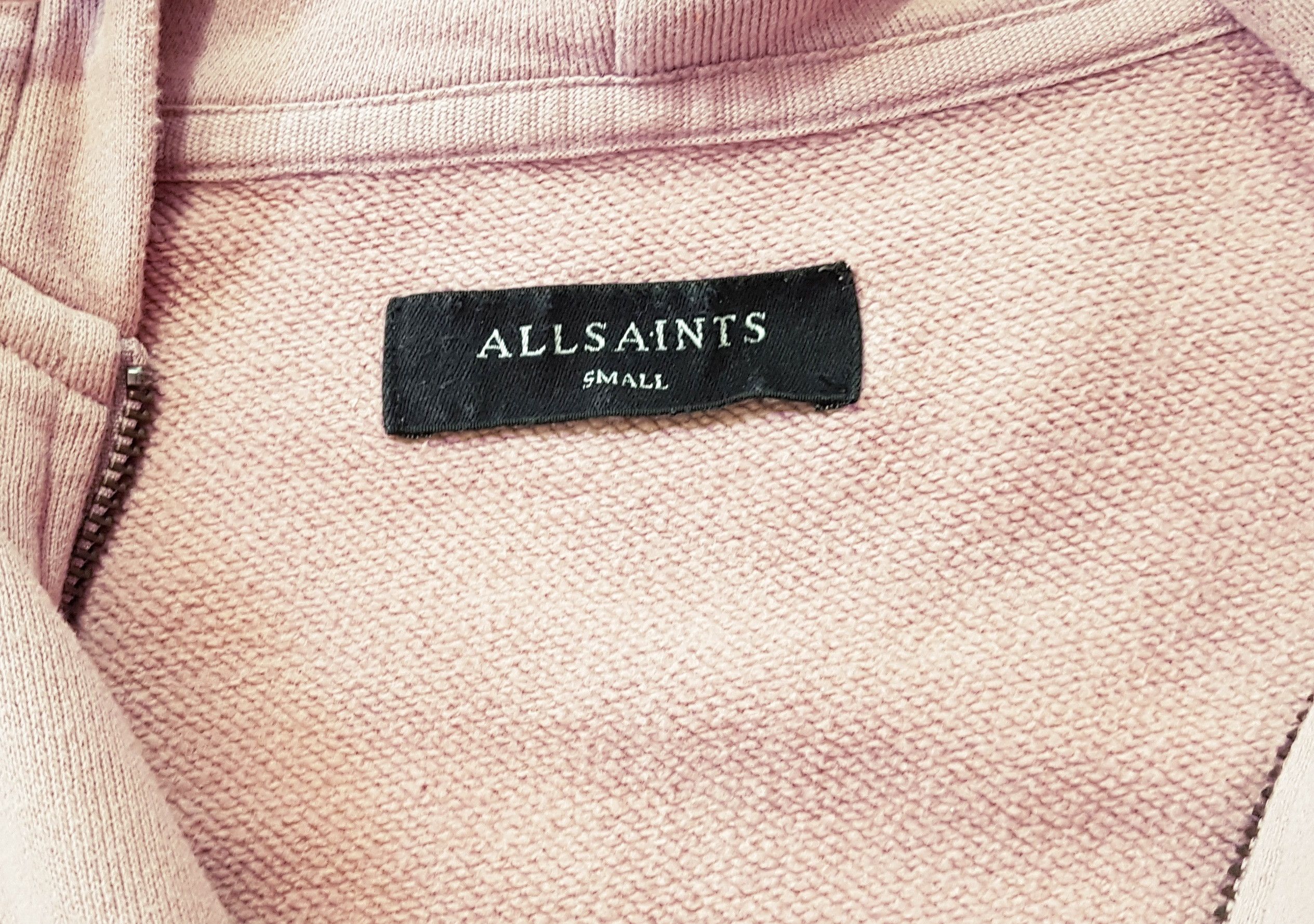 Allsaints AllSaints Raven Hoodie Full Zip Sweatshirt sz S Size US S / EU 44-46 / 1 - 9 Thumbnail