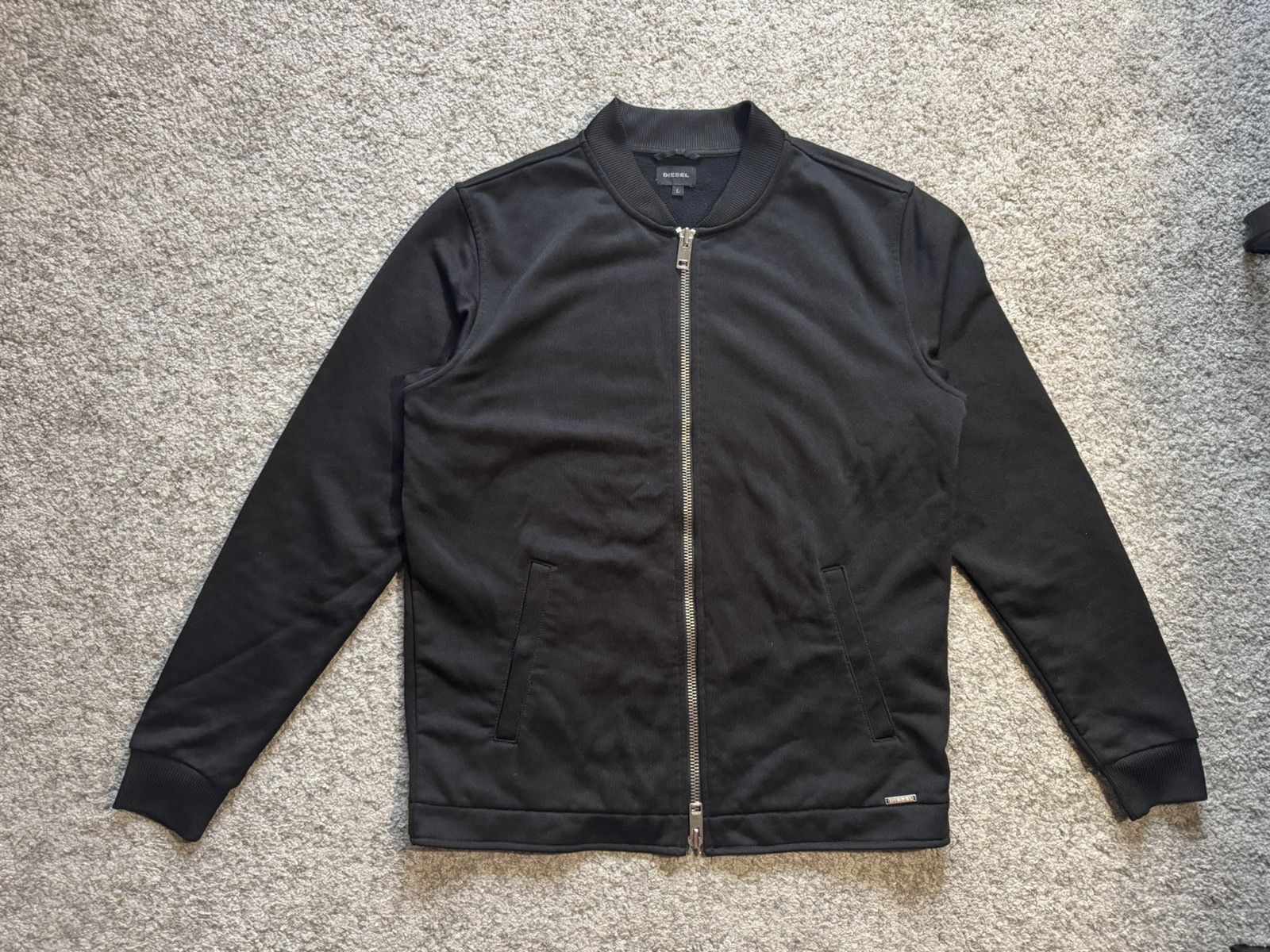 Diesel Basic Diesel superior quality knit double zip sweater Size US L / EU 52-54 / 3 - 2 Thumbnail