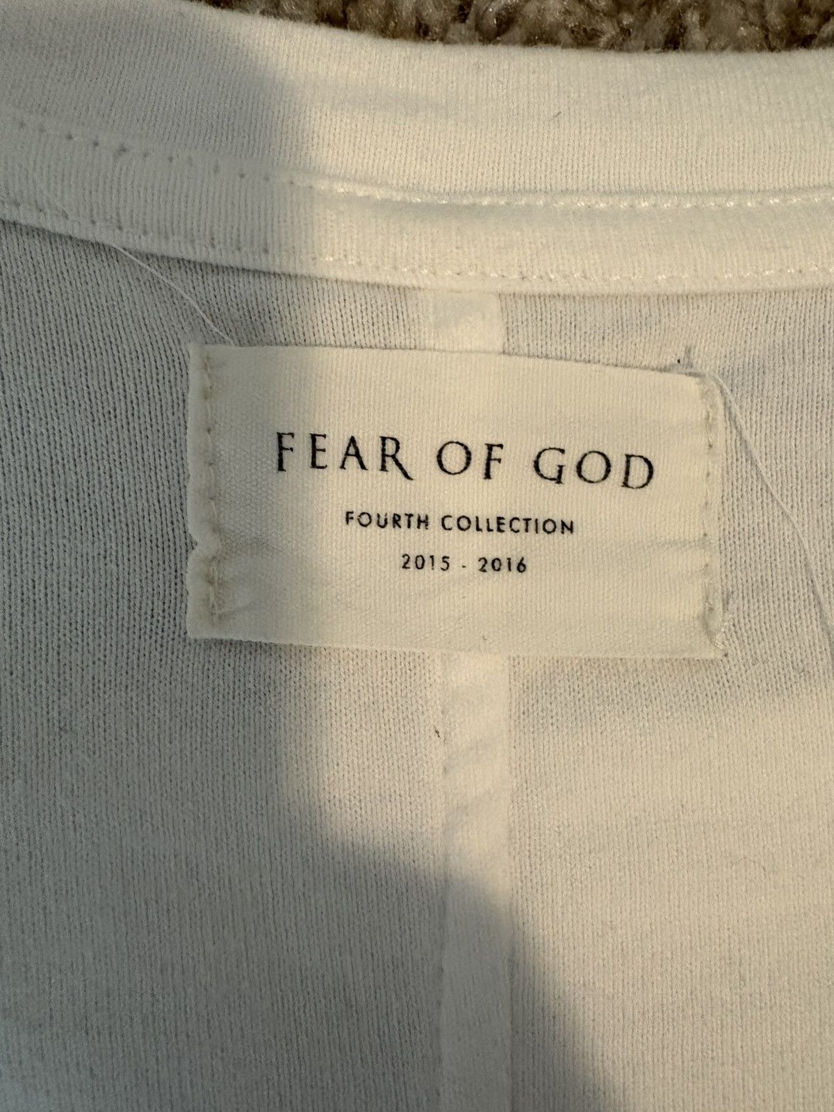 Fear of God Fear of God Fourth Collection Inside Out Tee Size US XL / EU 56 / 4 - 4 Thumbnail