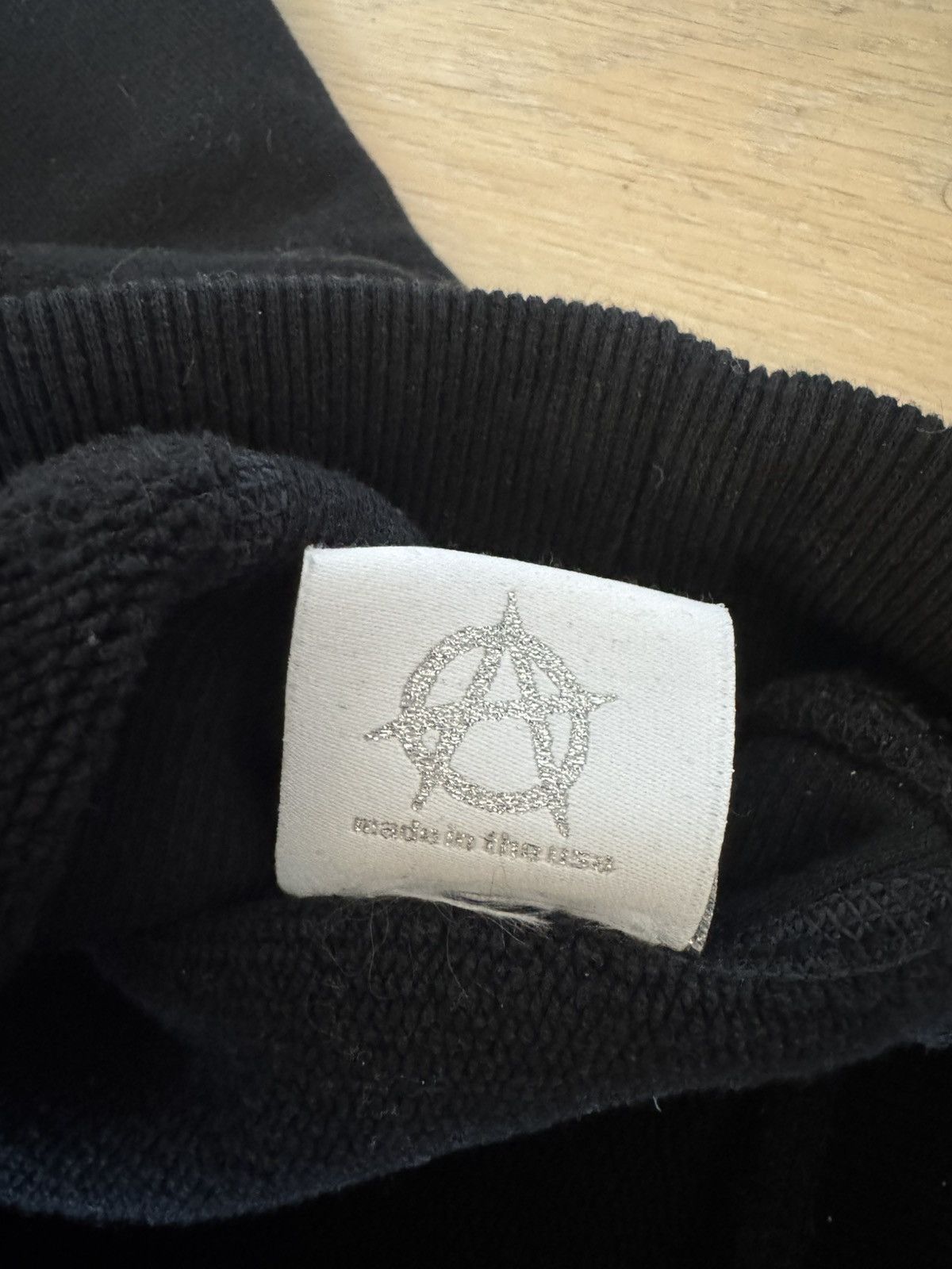 Revenge Revenge Metallic Silver Arch logo French Terry Hoodie Size US M / EU 48-50 / 2 - 4 Thumbnail