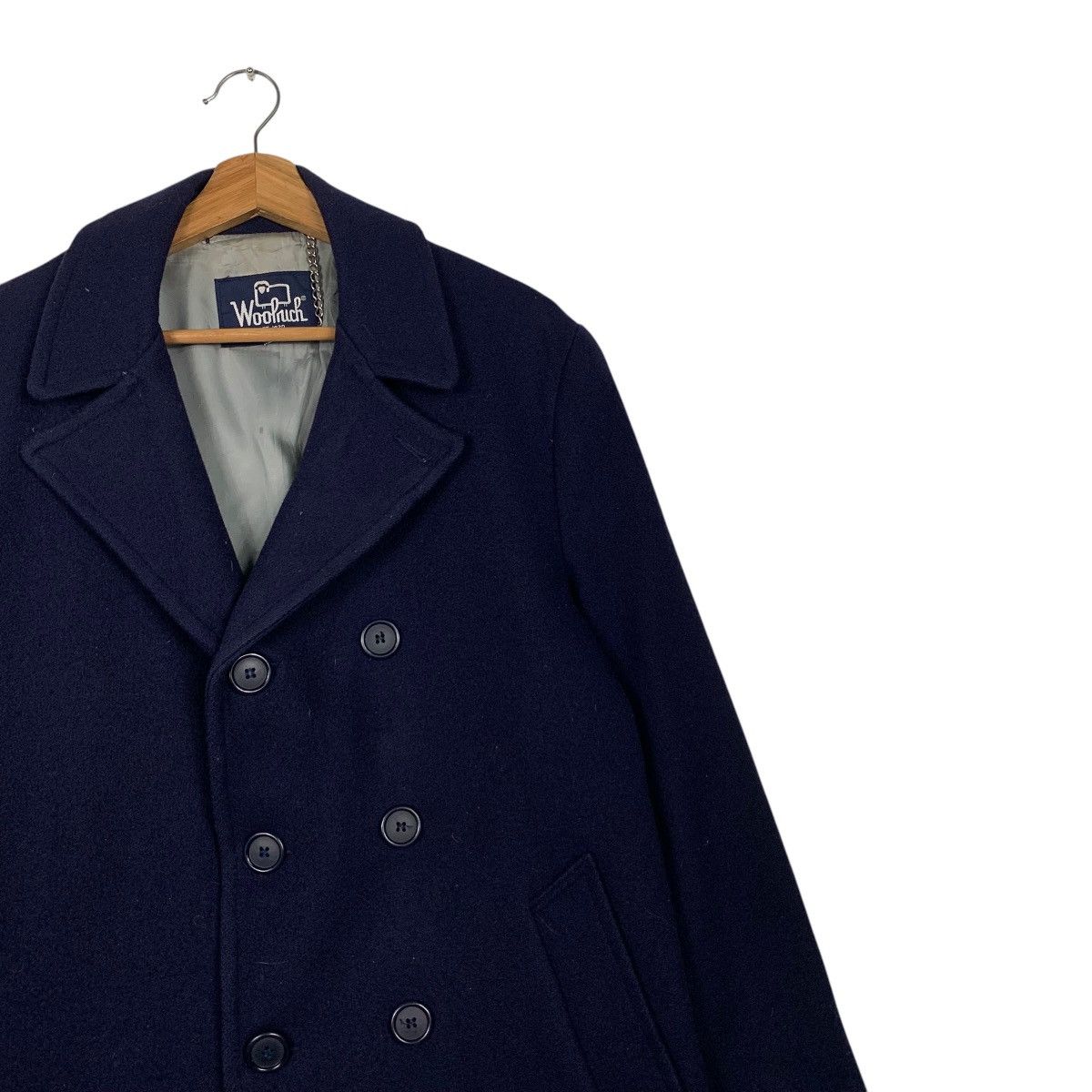 Woolrich Woolen Mills 80’s WOOLRICH Made in Usa Double Breast Wool Coat #2324-C104 Size US M / EU 48-50 / 2 - 5 Thumbnail