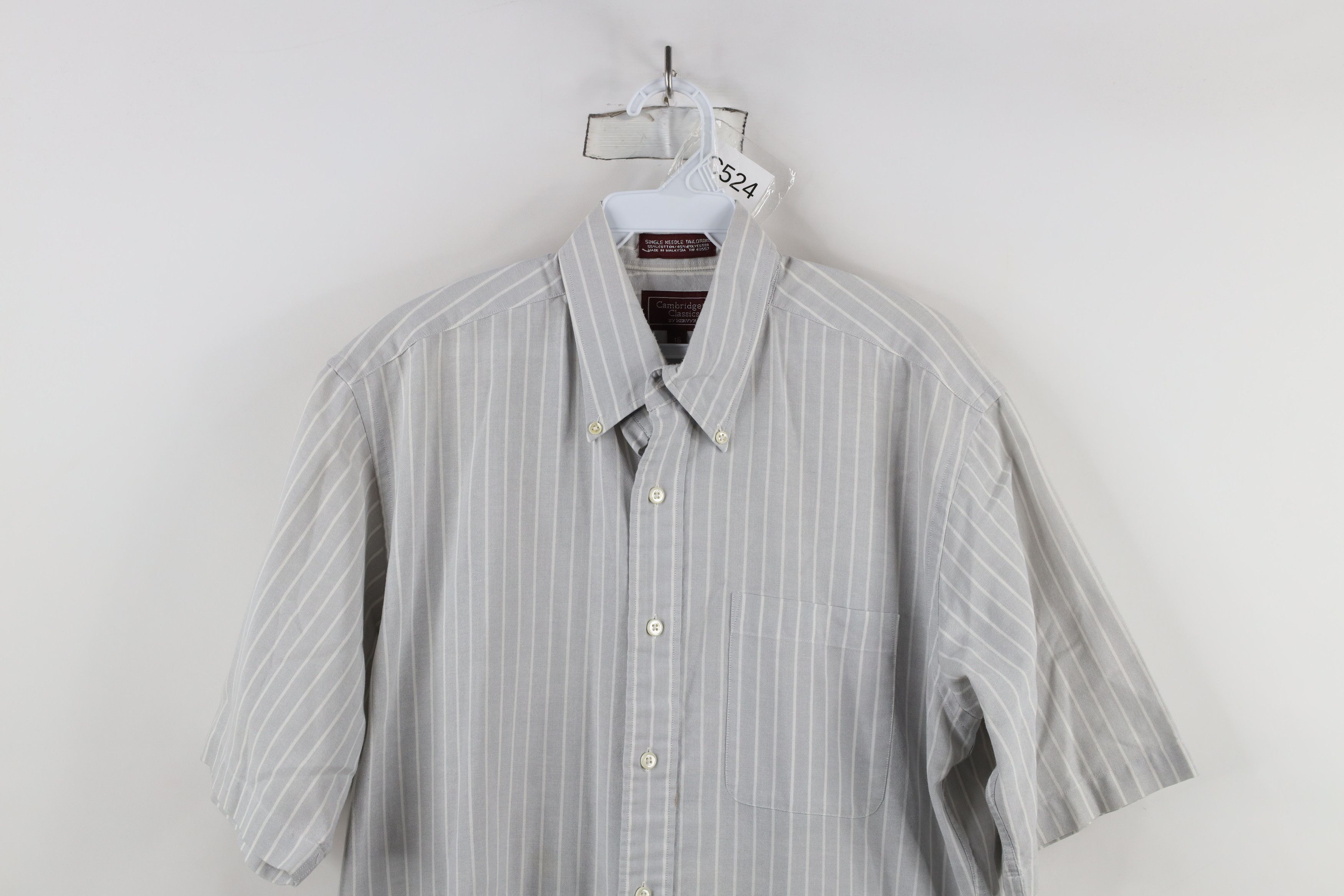 Vintage Vintage 90s Streetwear Short Sleeve Button Down Shirt Size US M / EU 48-50 / 2 - 2 Thumbnail