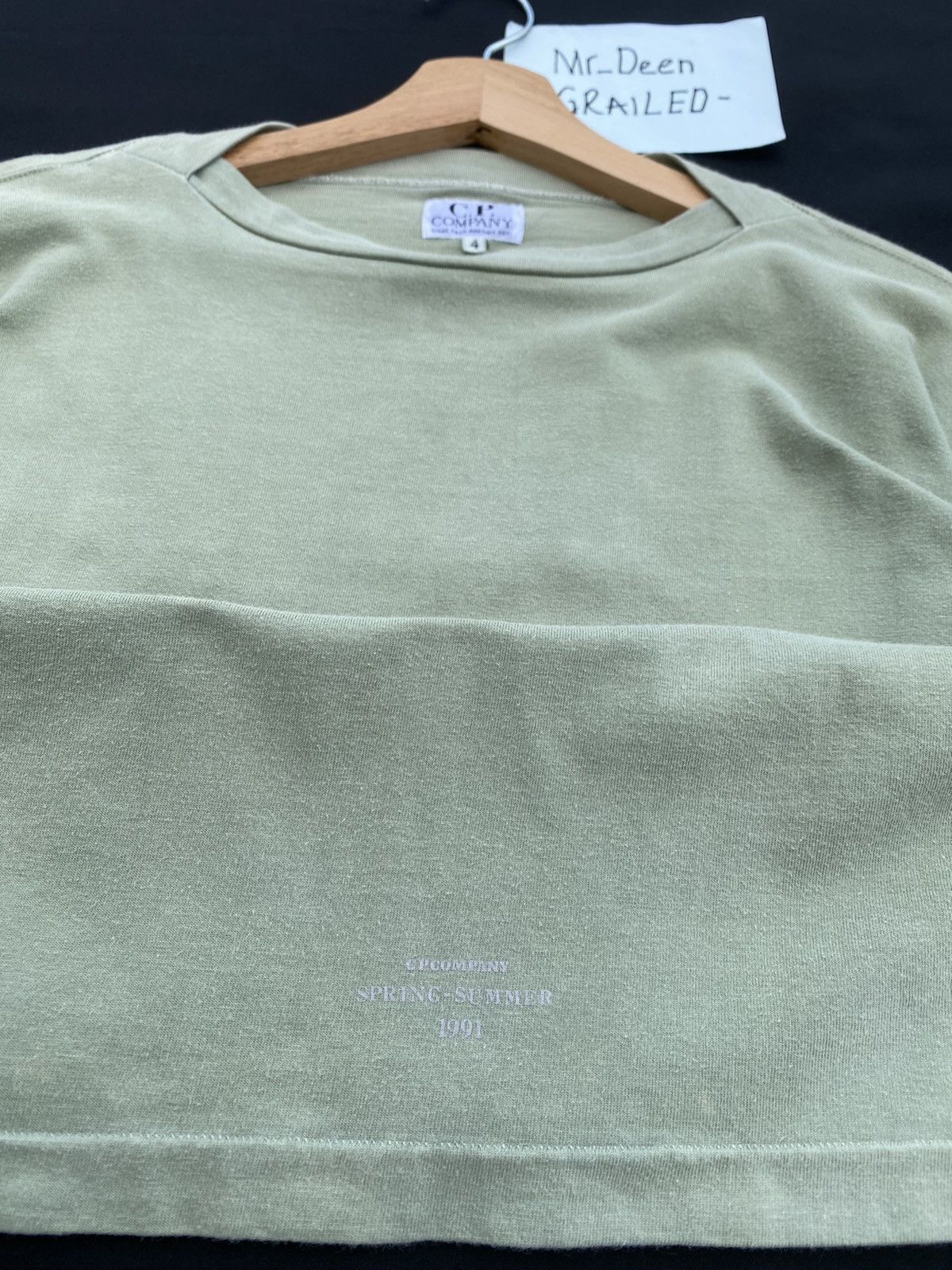 C.P. Company Vintage C.P Company Spring Summer 1991 Longsleeve Tshirt Size US L / EU 52-54 / 3 - 13 Thumbnail