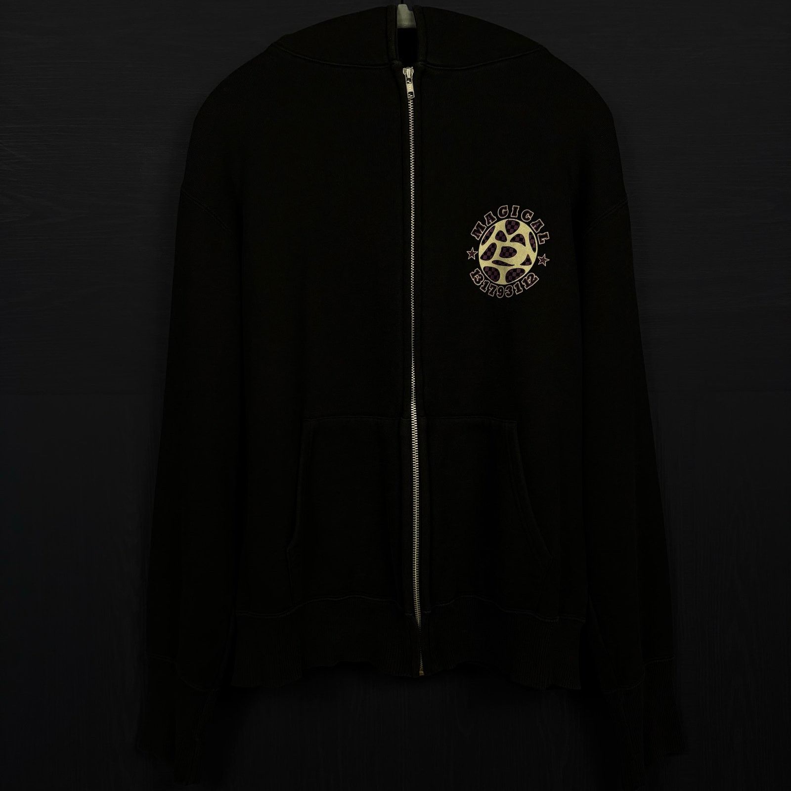 Japanese Brand × Magical Design × Vintage 🇯🇵MAGICAL DESIGN Skeletons Hoodie Size US L / EU 52-54 / 3 - 8 Thumbnail