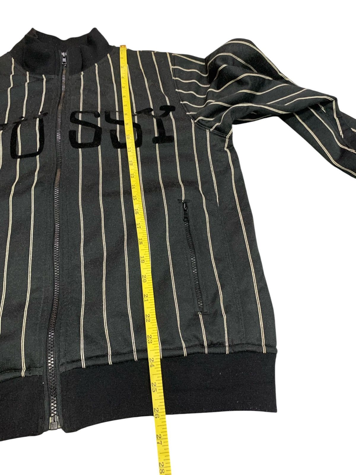 Stussy Very Rare‼️Stussy Spellout Full Zipper Down Sweater Size US M / EU 48-50 / 2 - 11 Thumbnail