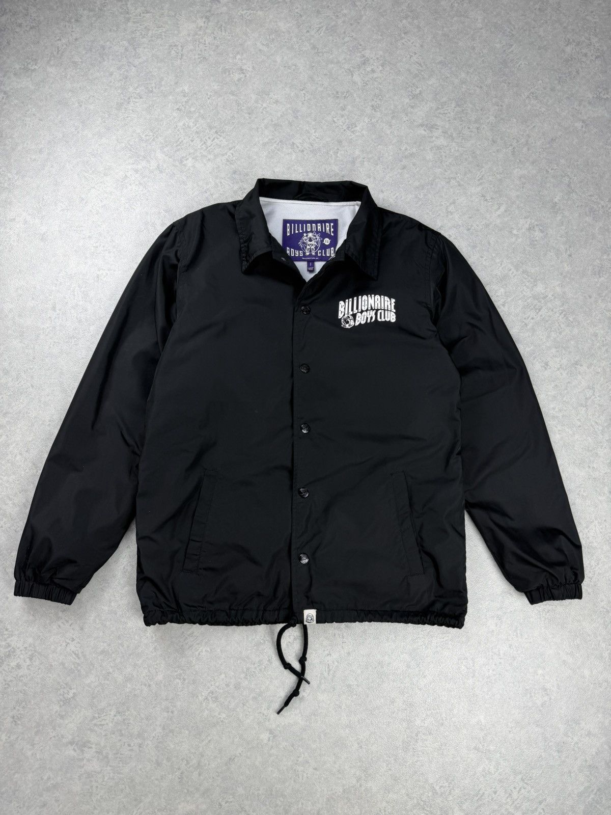Billionaire Boys Club Billionaire Boys Club BBC Black Coach Jacket Size XS Size US XS / EU 42 / 0 - 1 Thumbnail