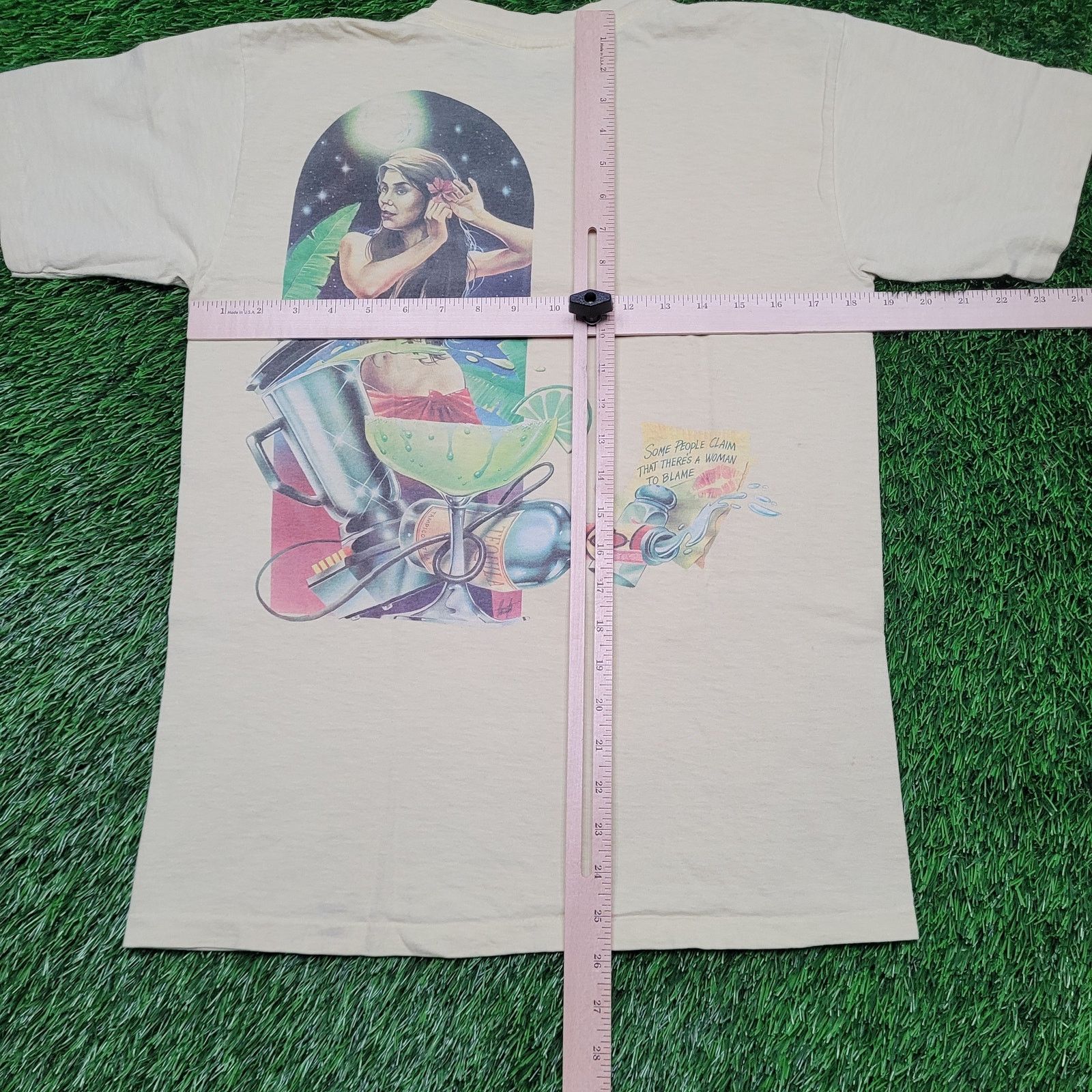 Vintage VTG 80s Jimmy Buffett Margaritaville T-Shirt S Two Sided Size US S / EU 44-46 / 1 - 8 Thumbnail