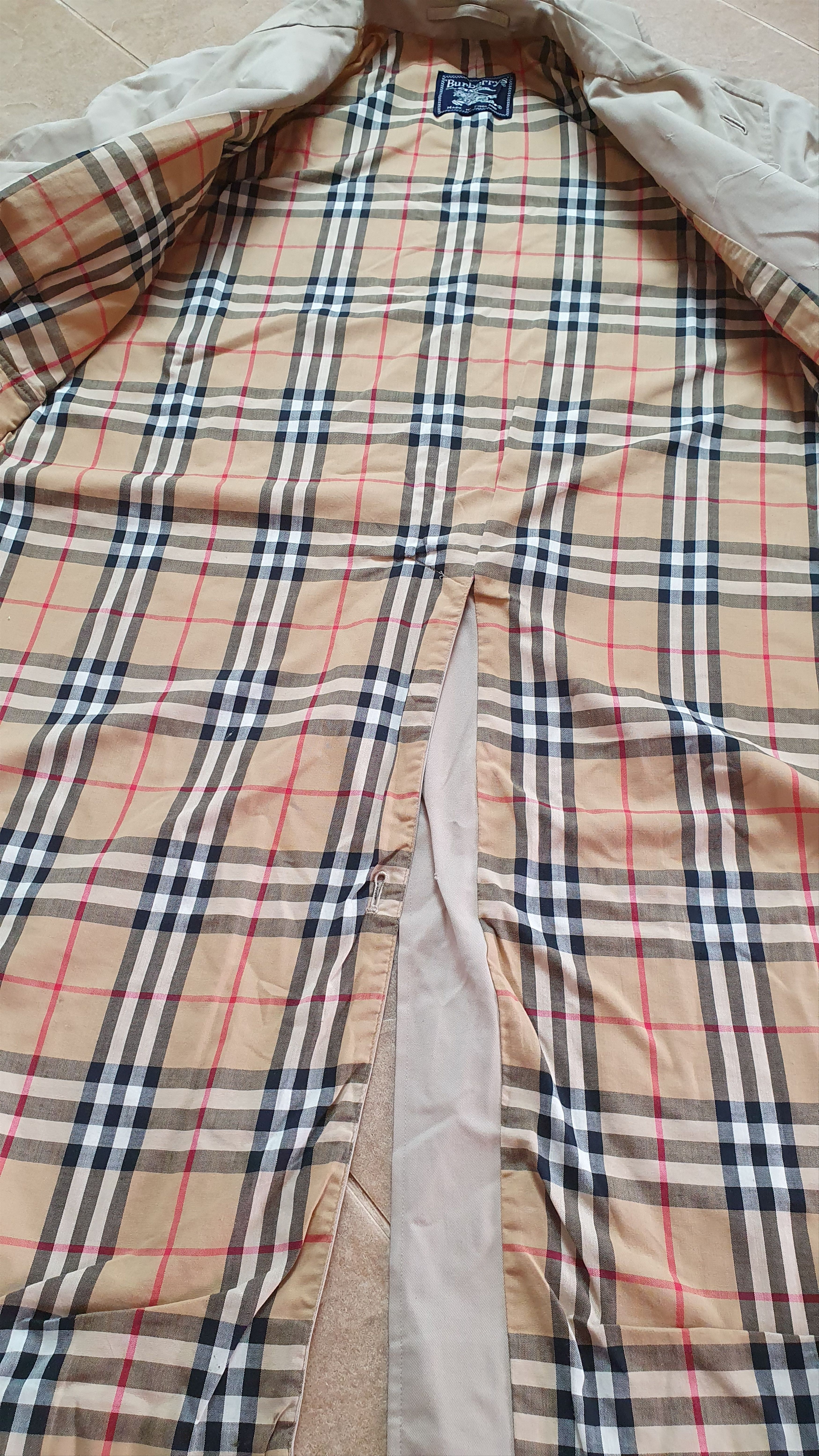 Burberry Vintage BURBERRY TRENCH COAT Classic Size 50 coat raincoat Size US M / EU 48-50 / 2 - 6 Thumbnail