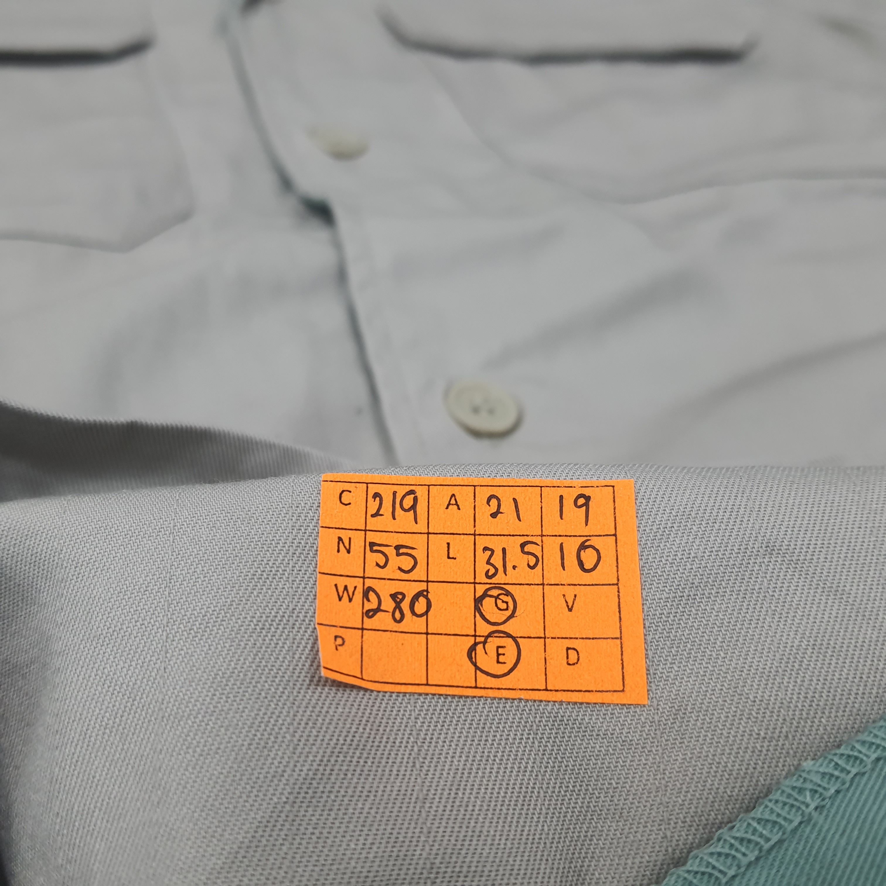 Japanese Brand × Vintage Vintage Kawasaki Japan Brand Racing Biker Work Shirt C219N55 Size US M / EU 48-50 / 2 - 7 Thumbnail