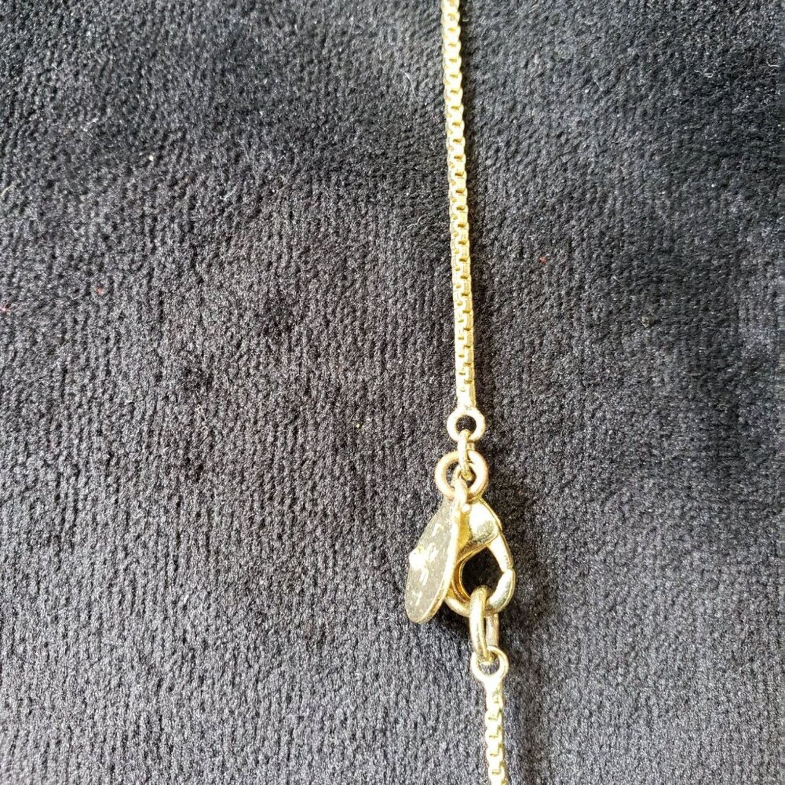 Loft Loft Womens Silver Natural Stones Drop Eye Tassel Necklace Size ONE SIZE - 6 Thumbnail