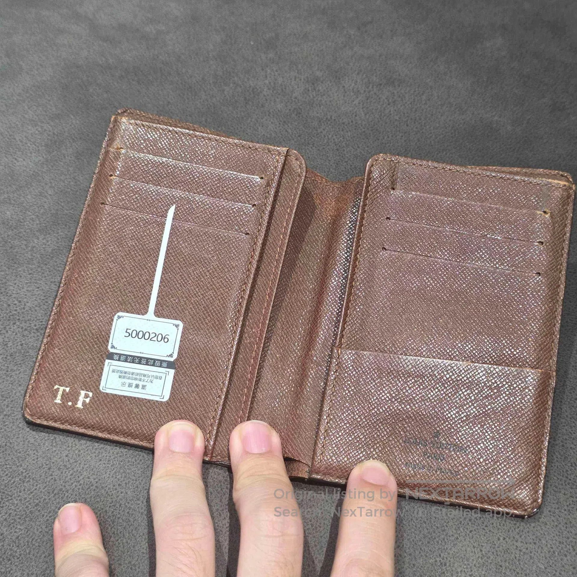 Louis Vuitton Louis Vuitton Old age full print letter logo wallet Size ONE SIZE - 3 Thumbnail