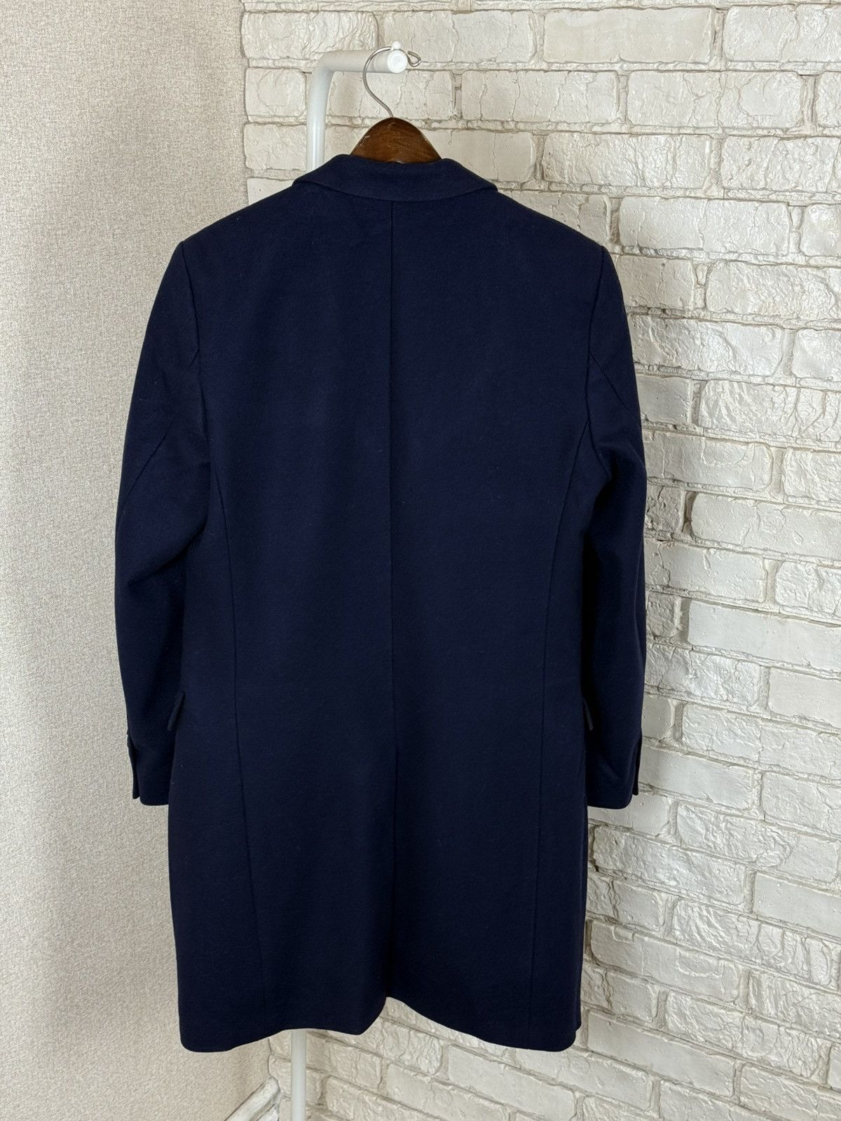 AMI AMI Alexandre Mattiussi Navy Blues Wool Coat Size 48 Size US M / EU 48-50 / 2 - 5 Thumbnail