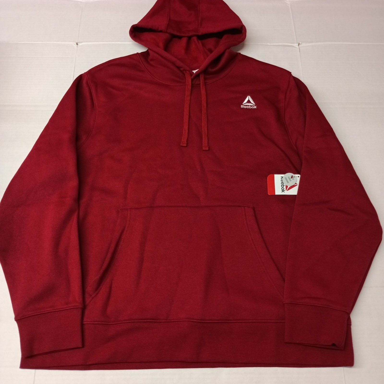 Reebok Reebok Delta Logo Hoodie Men's Size 3XL Red Kangaroo Pocket Size US XXL / EU 58 / 5 - 1 Thumbnail